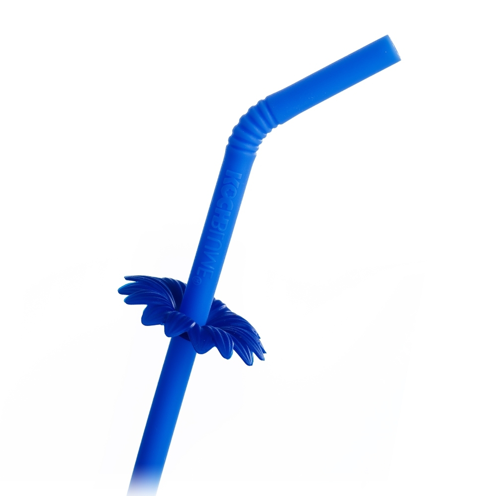 Kochblume - Drinking straw set with brush