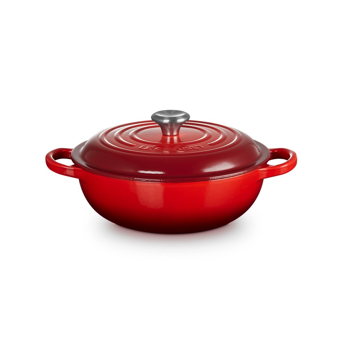 Le Creuset - Marmite Gourmet 22 cm - 2,2 L - Kirschrot