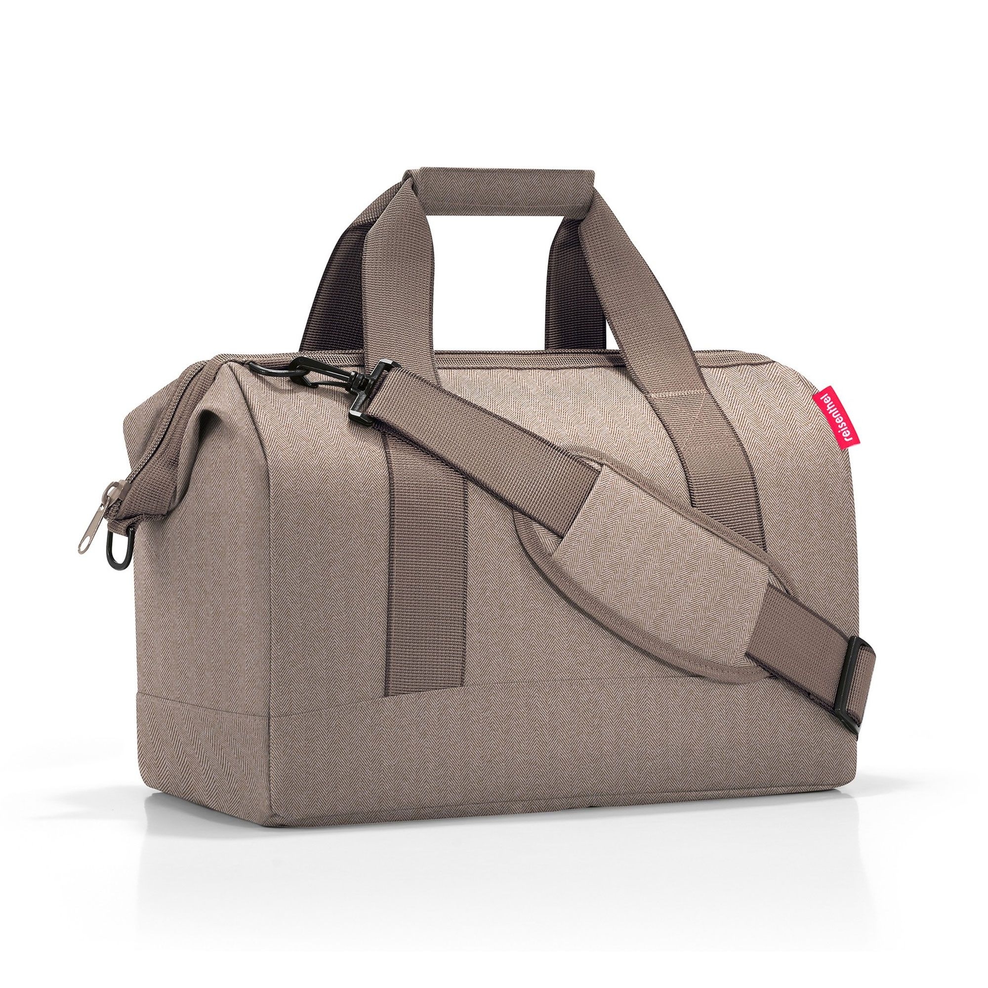 reisenthel - allrounder M - herringbone mokka