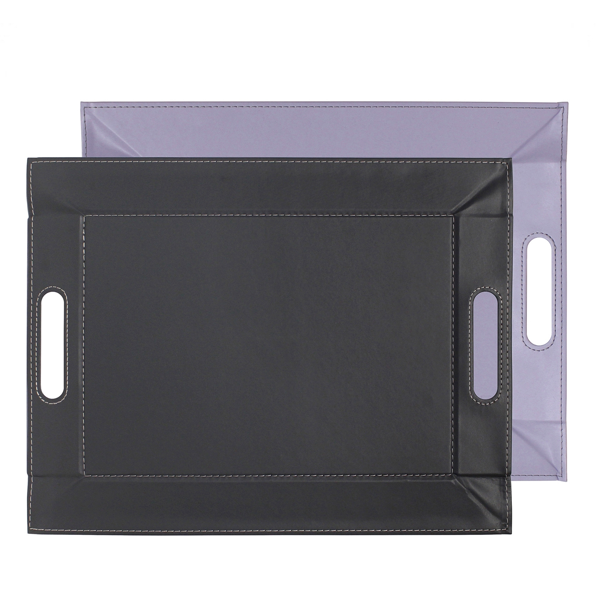 Freeform - Tray - Lilac / Grey - 55 x 41 cm
