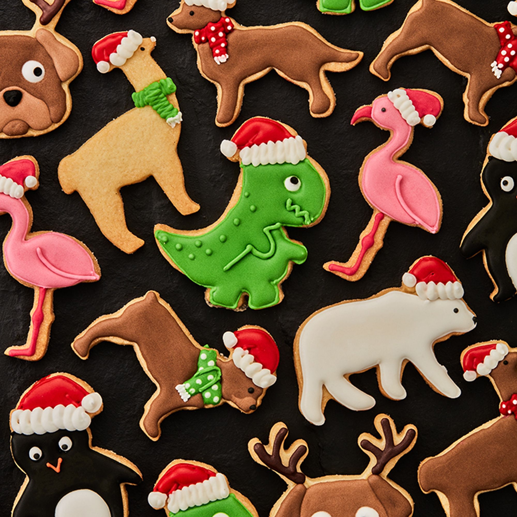 Birkmann - Cookie cutter | Christmas Dinosaur | 8 cm