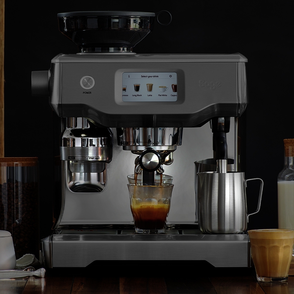 SAGE - the Oracle™ Touch Espressomaschine Schwarz glänzend