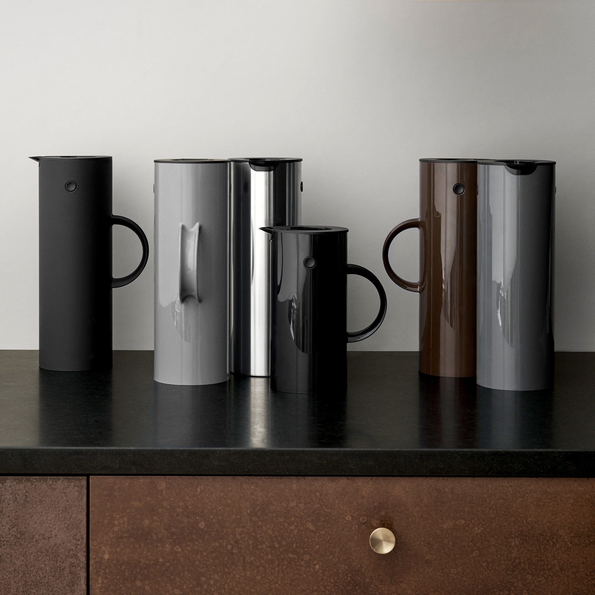Stelton - EM77 Isolierkanne 1L - Safran