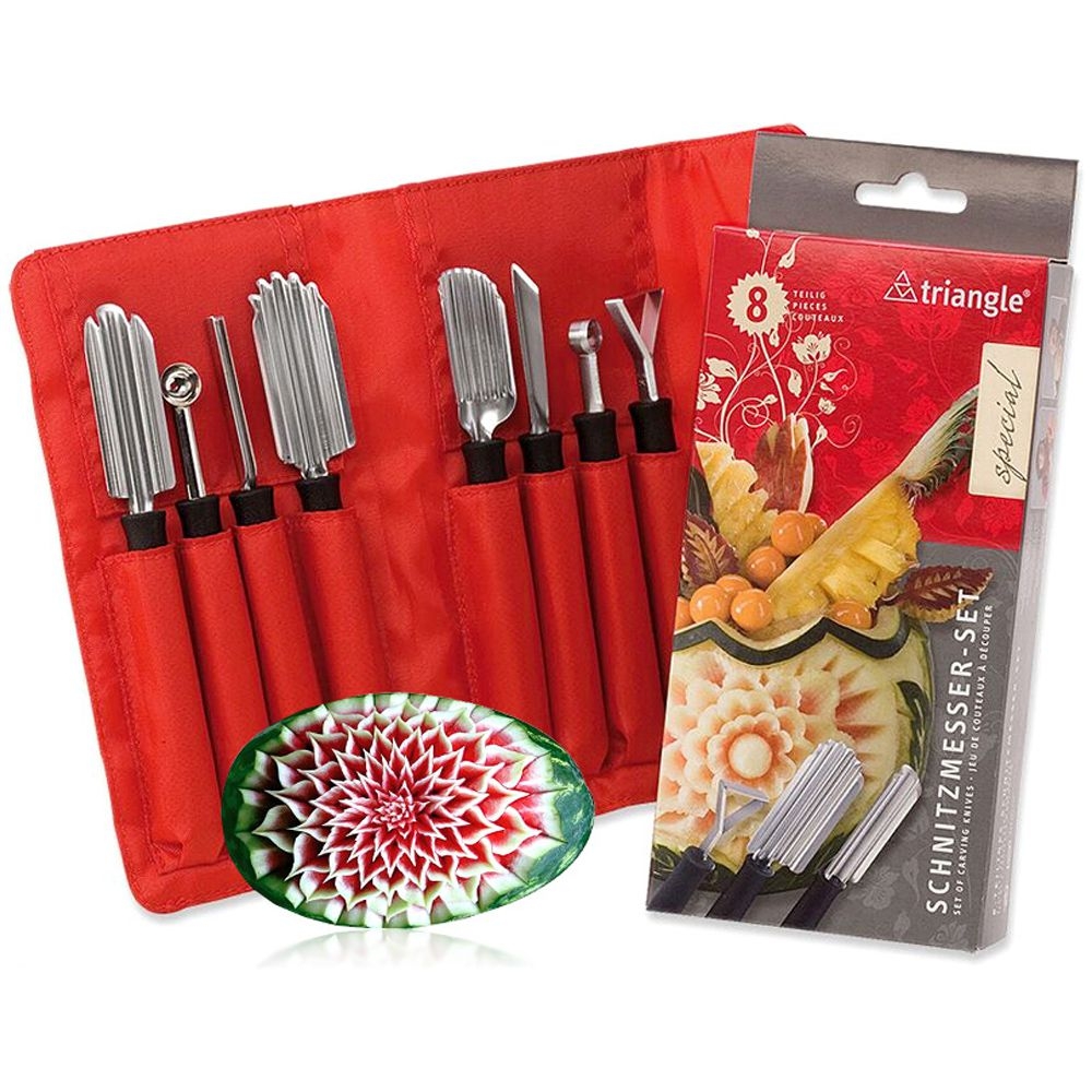 Triangle® - Schnitzmesser-Set - Special - 8-teilig Triangle® - Schnitzmesser-Set - Special - 8-teilig