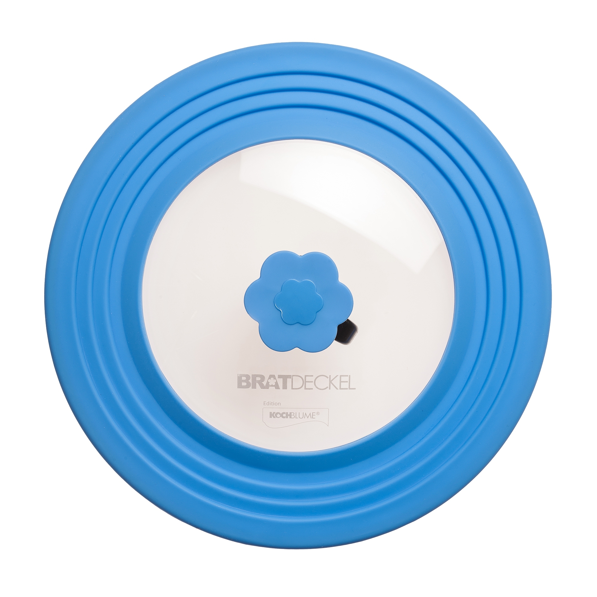 Kochblume - Smart Lid with Auto-Release Valve 31 cm, blue Kochblume - Smart Lid with Auto-Release Valve 31 cm, blue