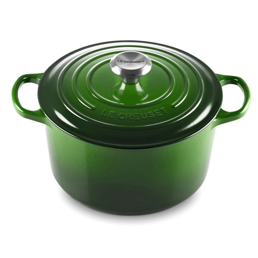 Le Creuset -  Signature Bräter rund 24 cm extra hoch - 5 L