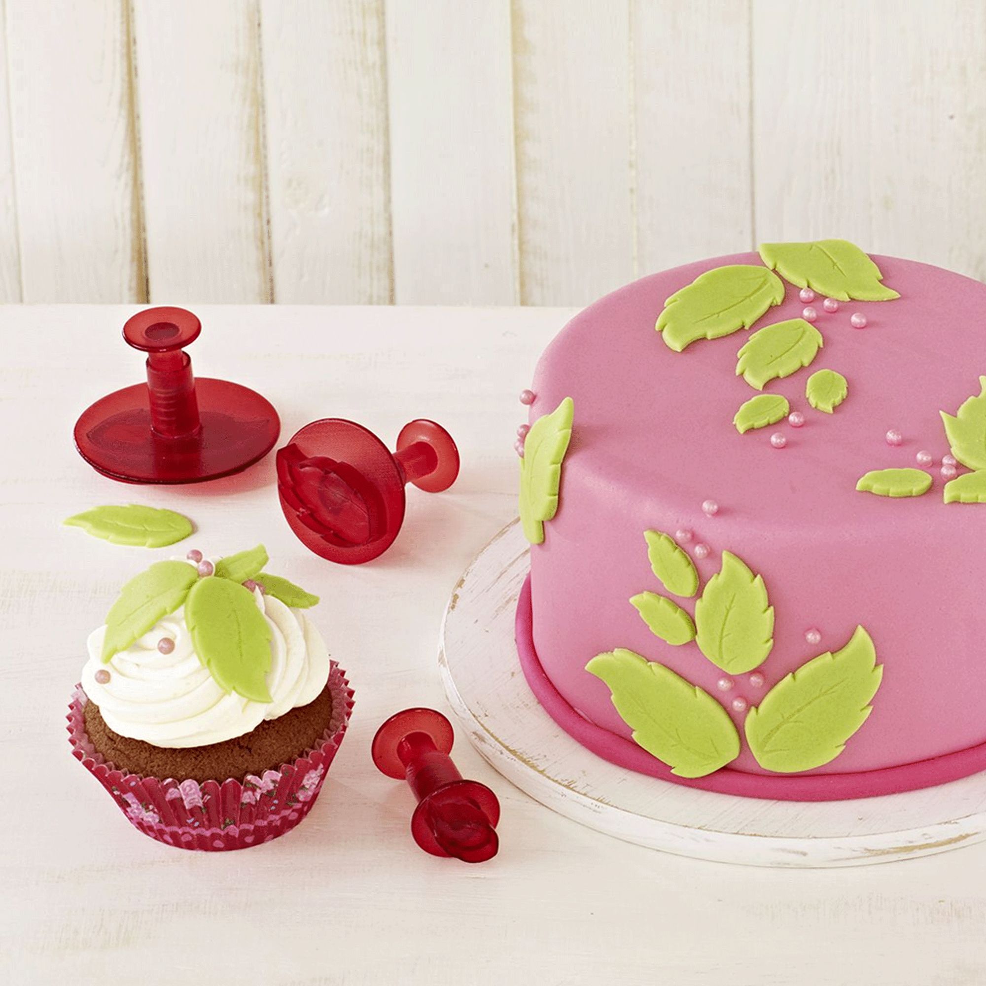 BR cookie cutter set leaves 3 pcs.