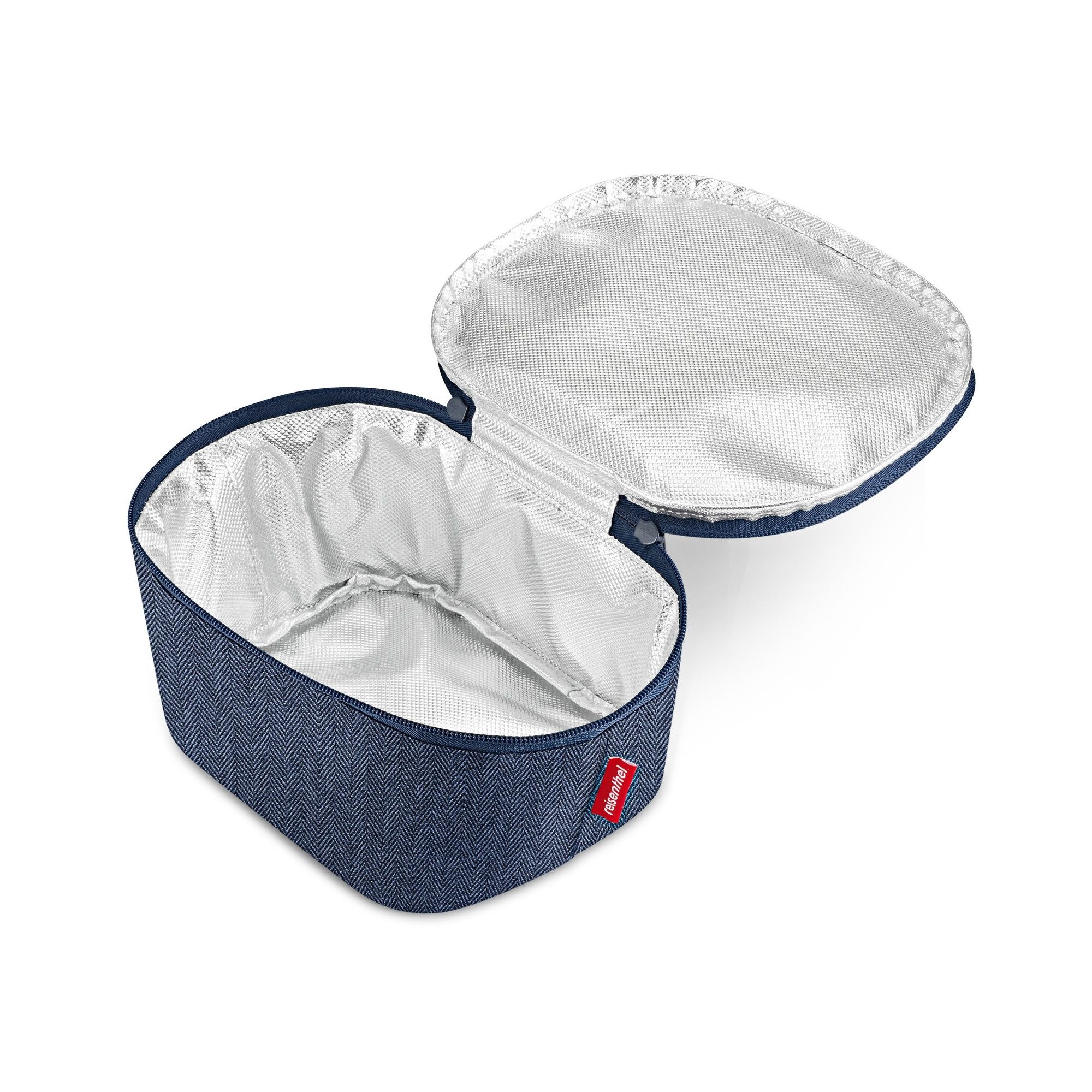 reisenthel - coolerbag S pocket - herringbone dark blue reisenthel - coolerbag S pocket - herringbone dark blue