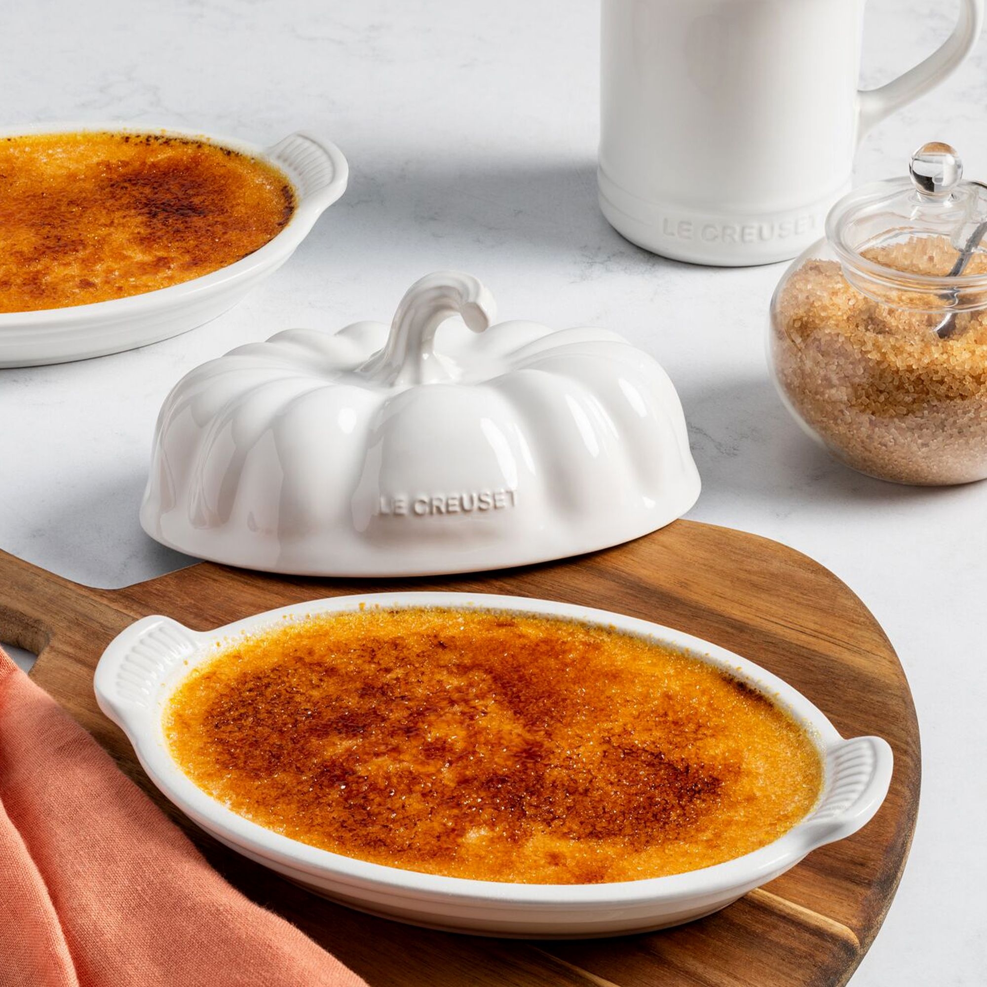 Le Creuset - Butterdose Kürbis | Weiß Le Creuset - Butterdose Kürbis | Weiß