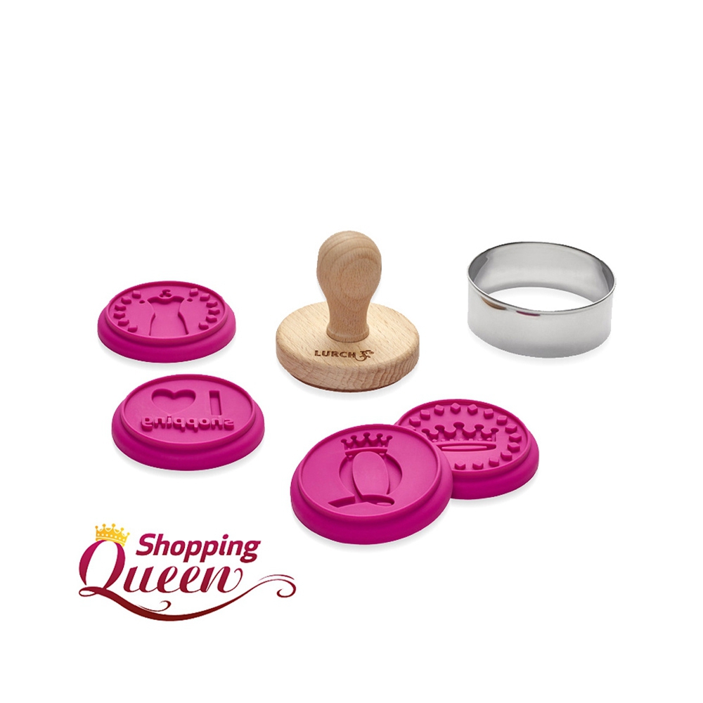 Lurch - Flexi®Form Shopping Queen - Keksstempel-Set 6teilig
