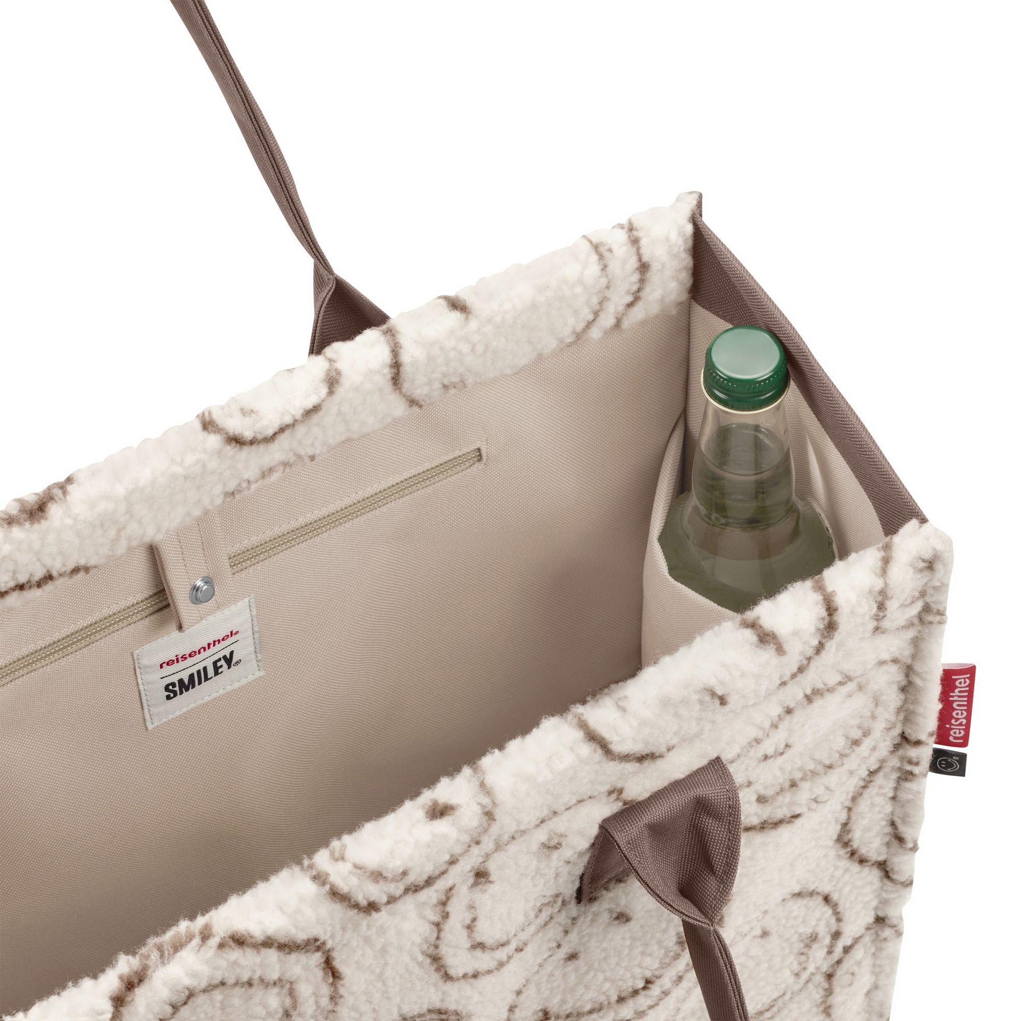 reisenthel - daily shopper - smiley®teddy chocolate