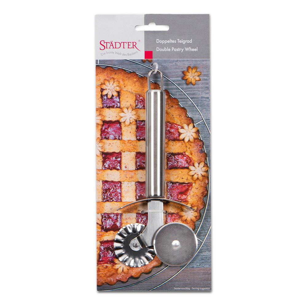 Städter - Double pastry wheel - 18.5 cm