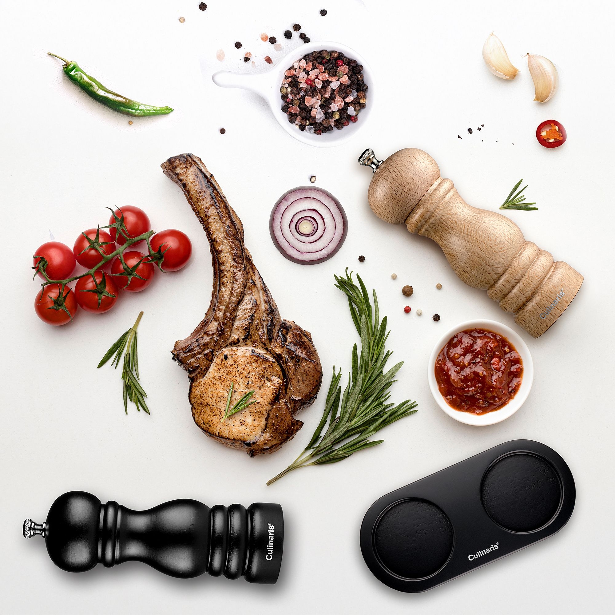 Pepper mill - Molina - 18 cm - black | Culinaris Pepper mill - Molina - 18 cm - black | Culinaris