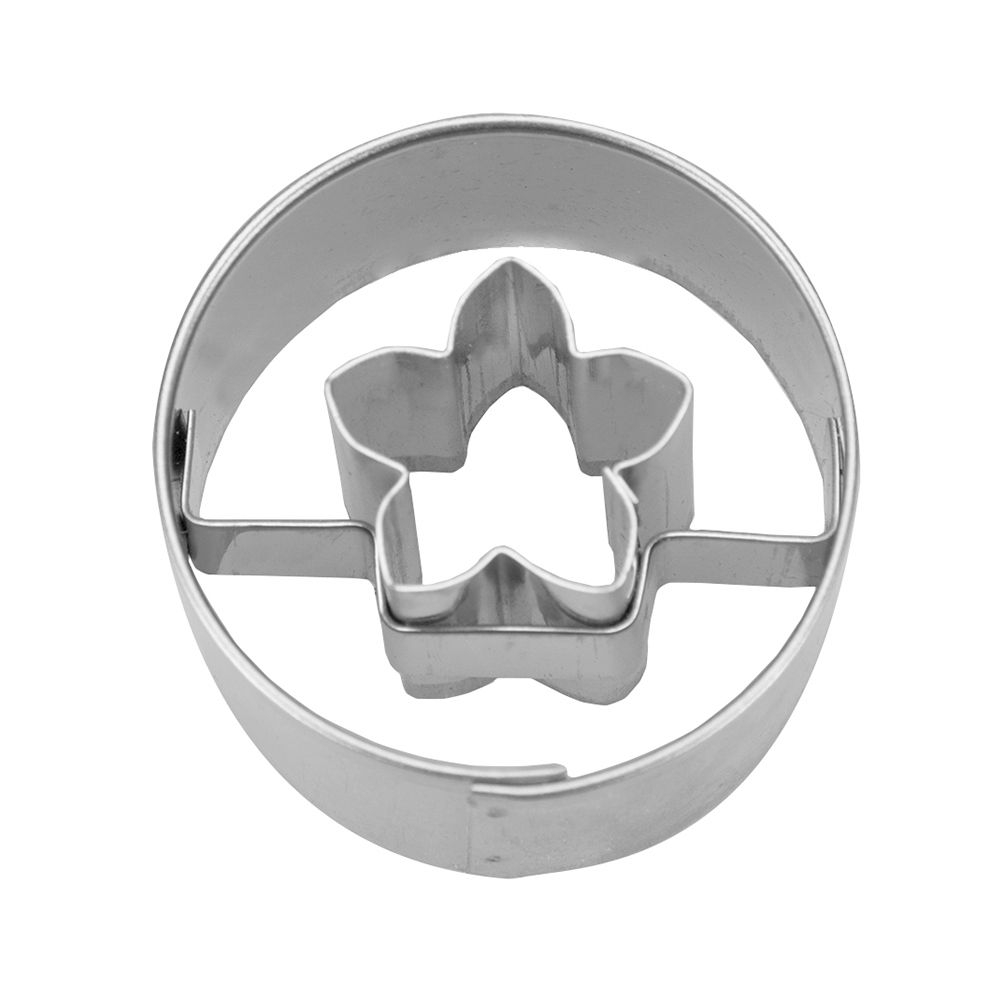 Städter - Ausstecher Blüte in Ring Mini - 3 cm Städter - Ausstecher Blüte in Ring Mini - 3 cm