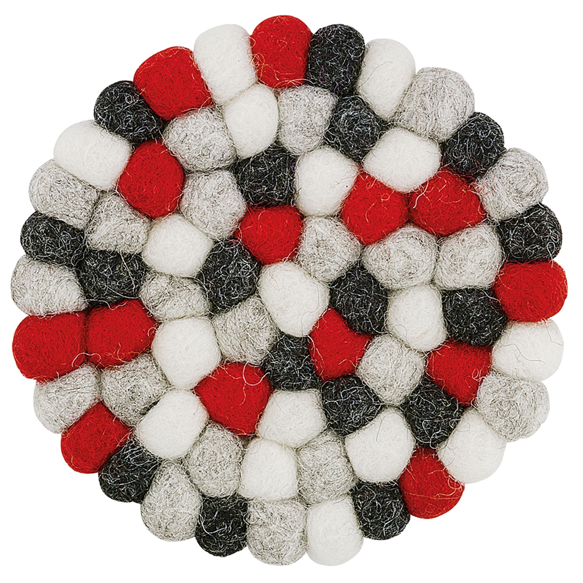 Cilio - Glasuntersetzer LANA - ROSSO - rund Cilio - Glasuntersetzer LANA - ROSSO - rund