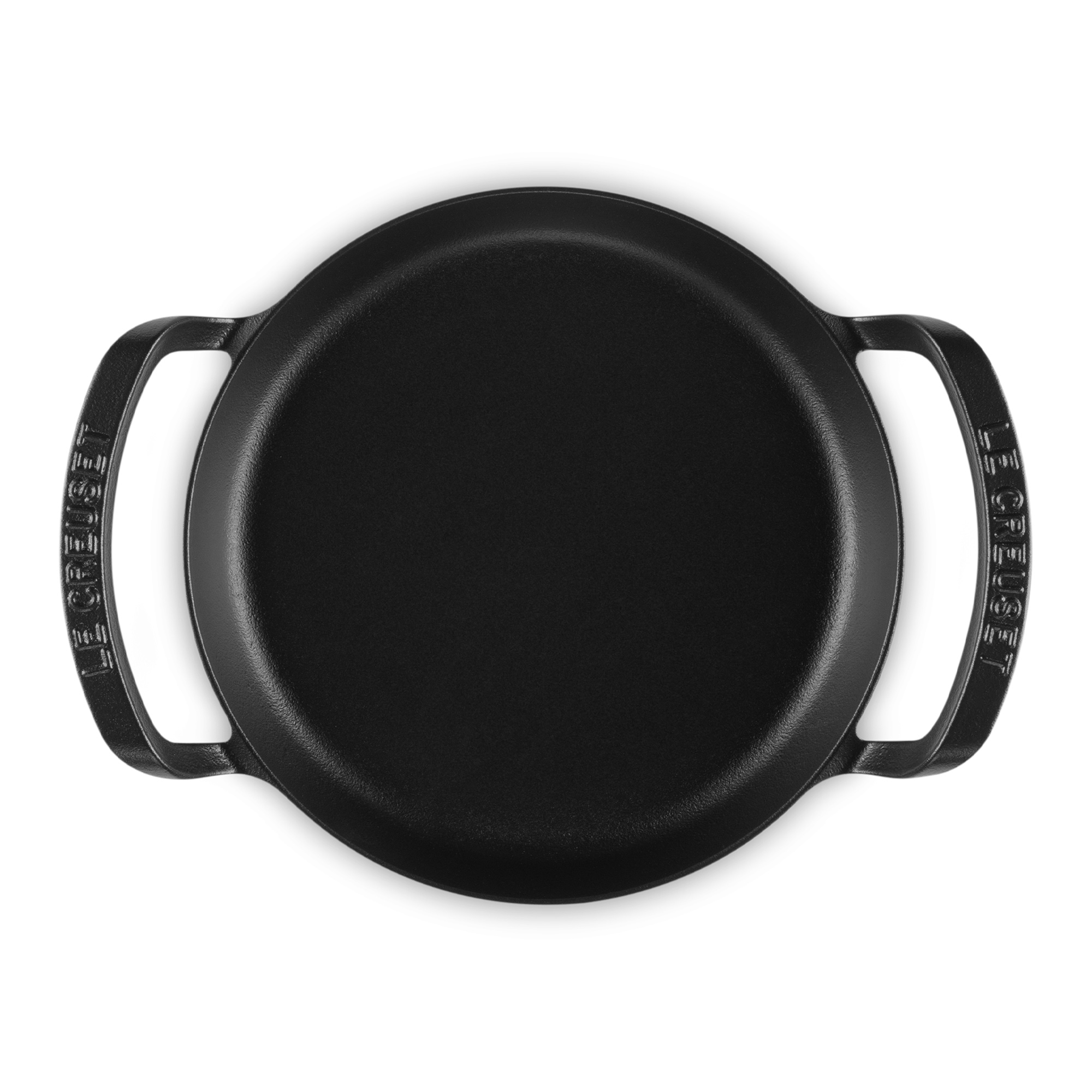 Le Creuset - Grillpfanne rund 25 cm - schwarz matt - BBQ Outdoor Le Creuset - Grillpfanne rund 25 cm - schwarz matt - BBQ Outdoor