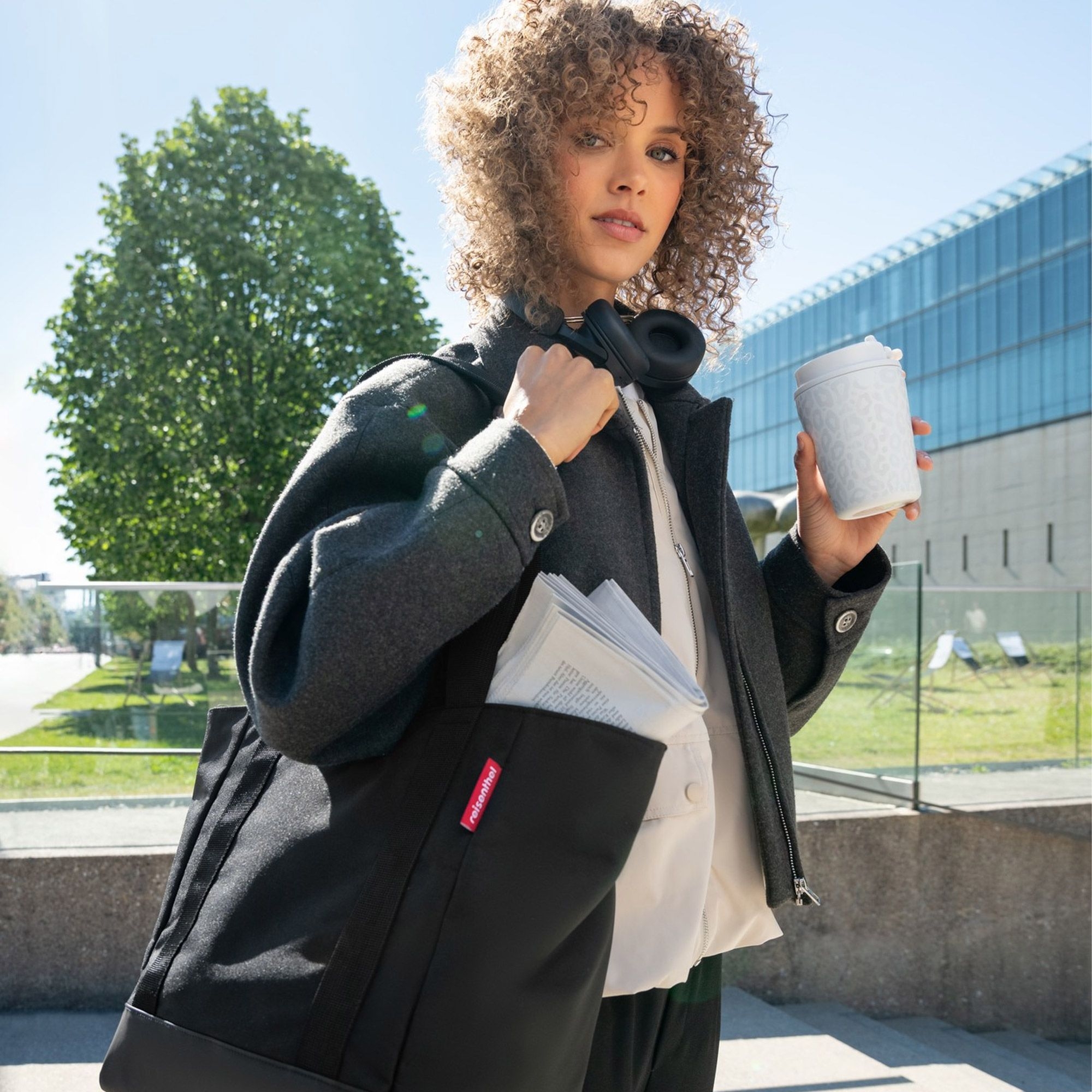 reisenthel - travelshopper - mix black