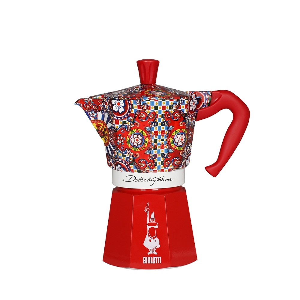 Bialetti - Espressokocher Moka Express 6 Tassen - Dolce & Gabbana Carretto Siciliano