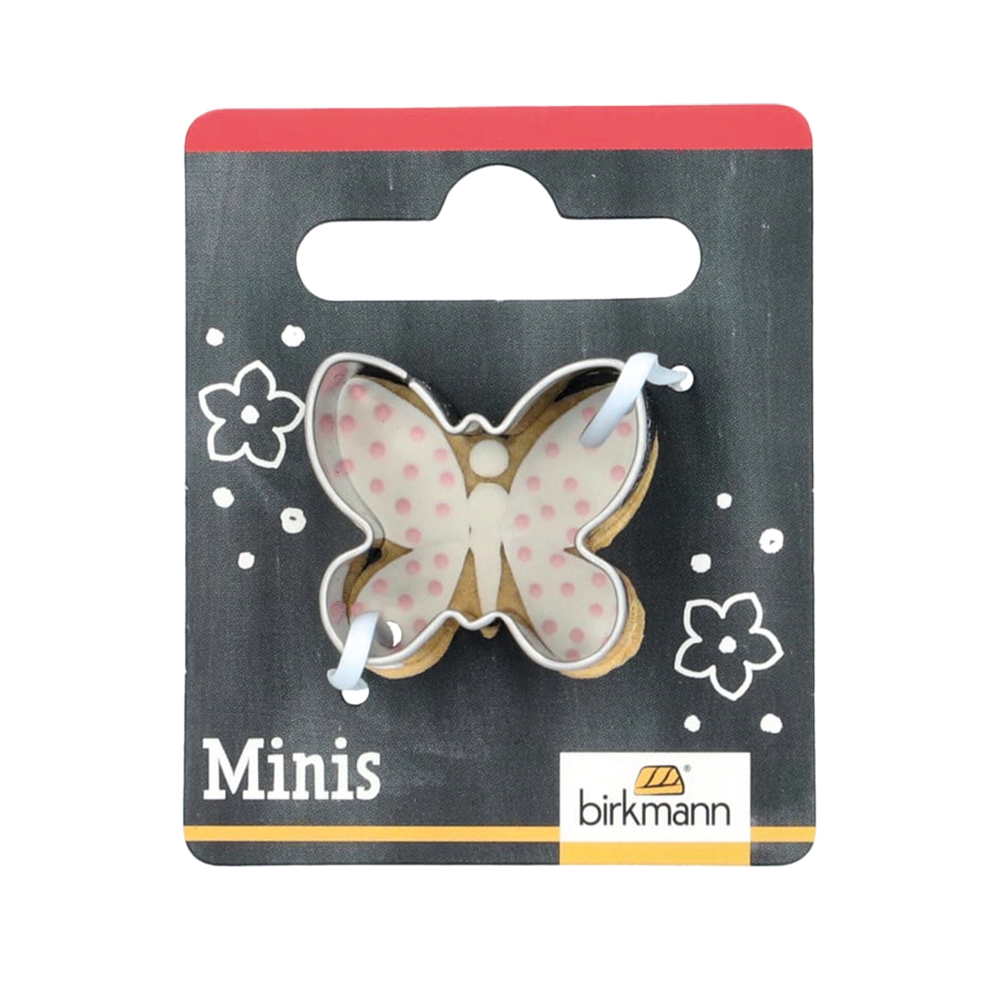Birkmann - Mini cookie cutter - butterfly - 2.6 cm