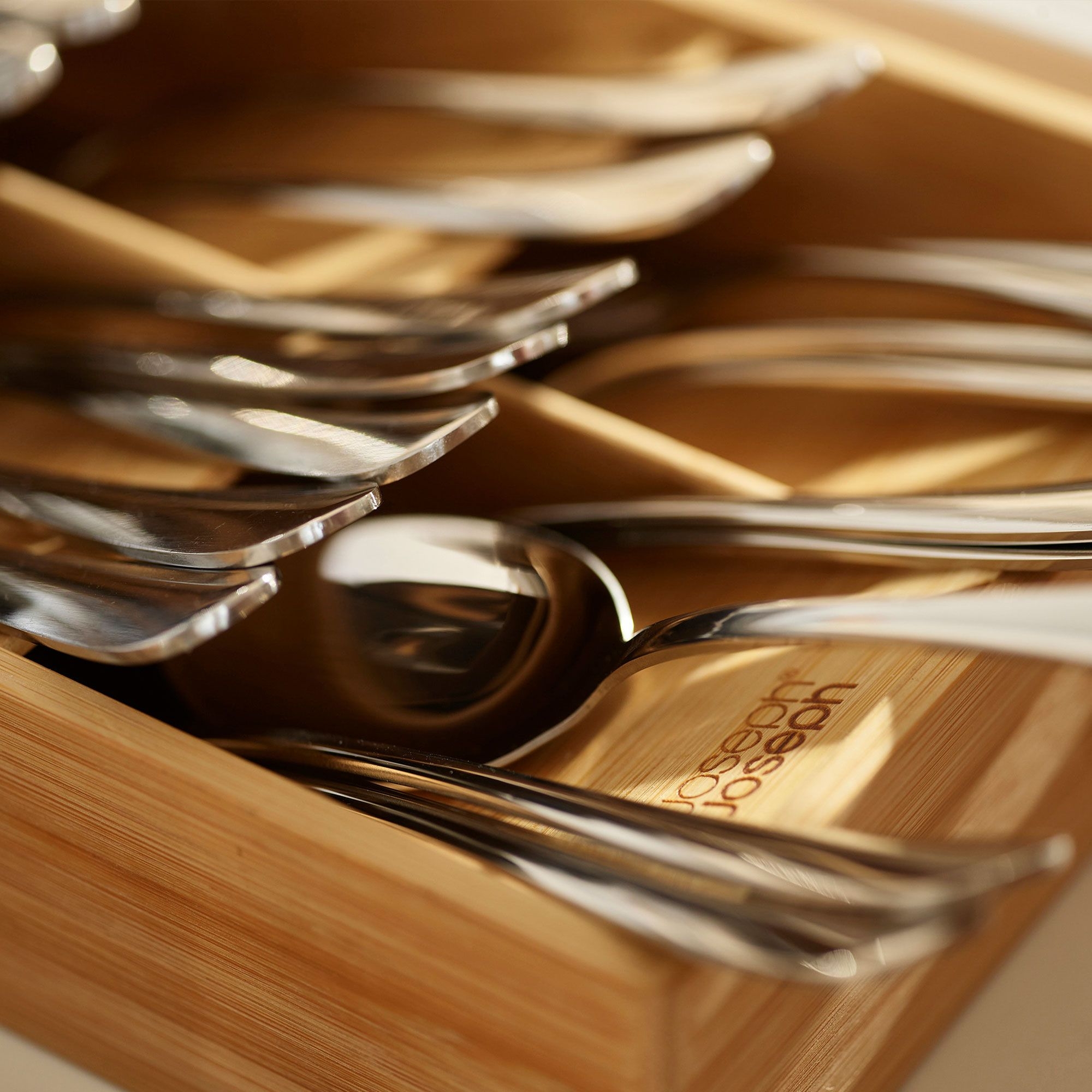 Joseph Joseph - DrawerStore™ cutlery tray made from bamboo - small Joseph Joseph - DrawerStore™ cutlery tray made from bamboo - small