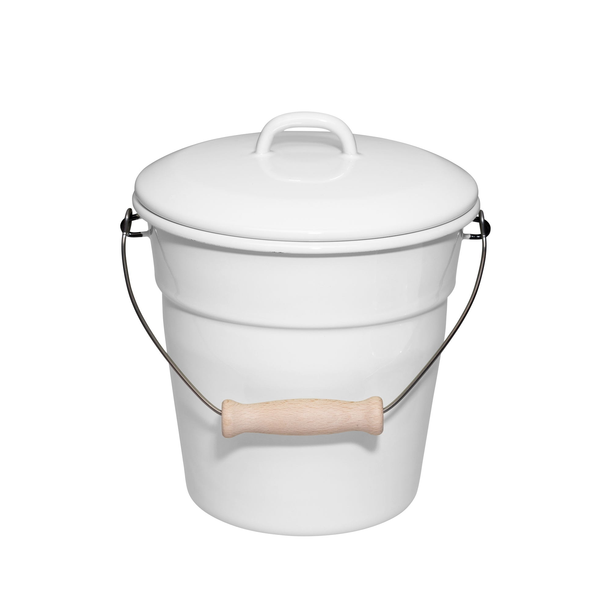 Riess CLASSIC - Allzweckeimer mit Deckel 20 cm Weiß Riess CLASSIC - Allzweckeimer mit Deckel 20 cm Weiß