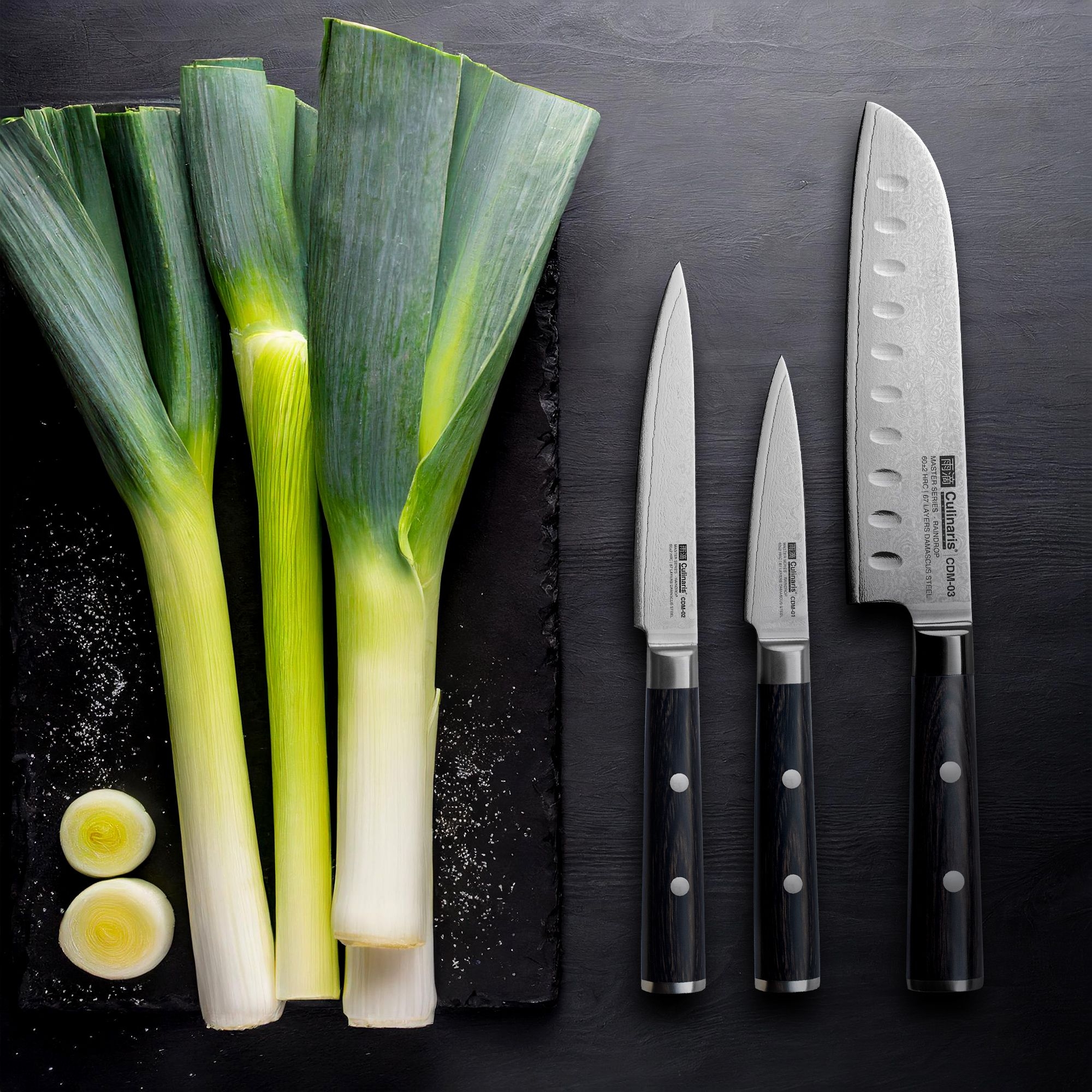 Schälmesser - Damascus Master - 10 cm - CDM-01 | Culinaris Schälmesser - Damascus Master - 10 cm - CDM-01 | Culinaris