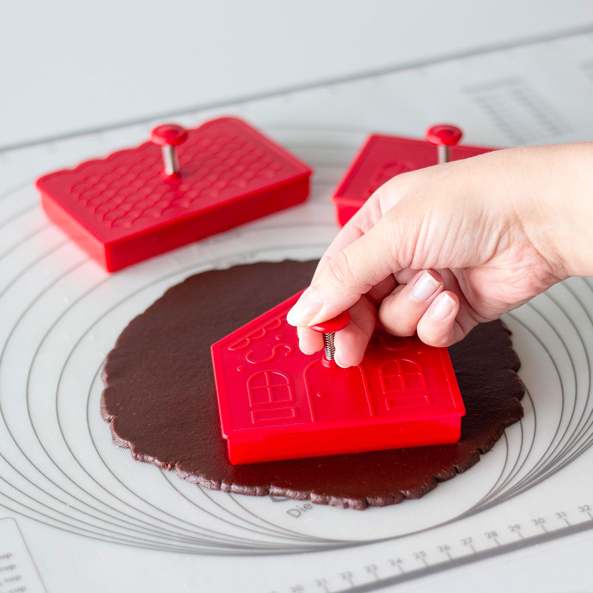 Städter - Prägeausstecher Kekshaus - 3-tlg. Städter - Prägeausstecher Kekshaus - 3-tlg.