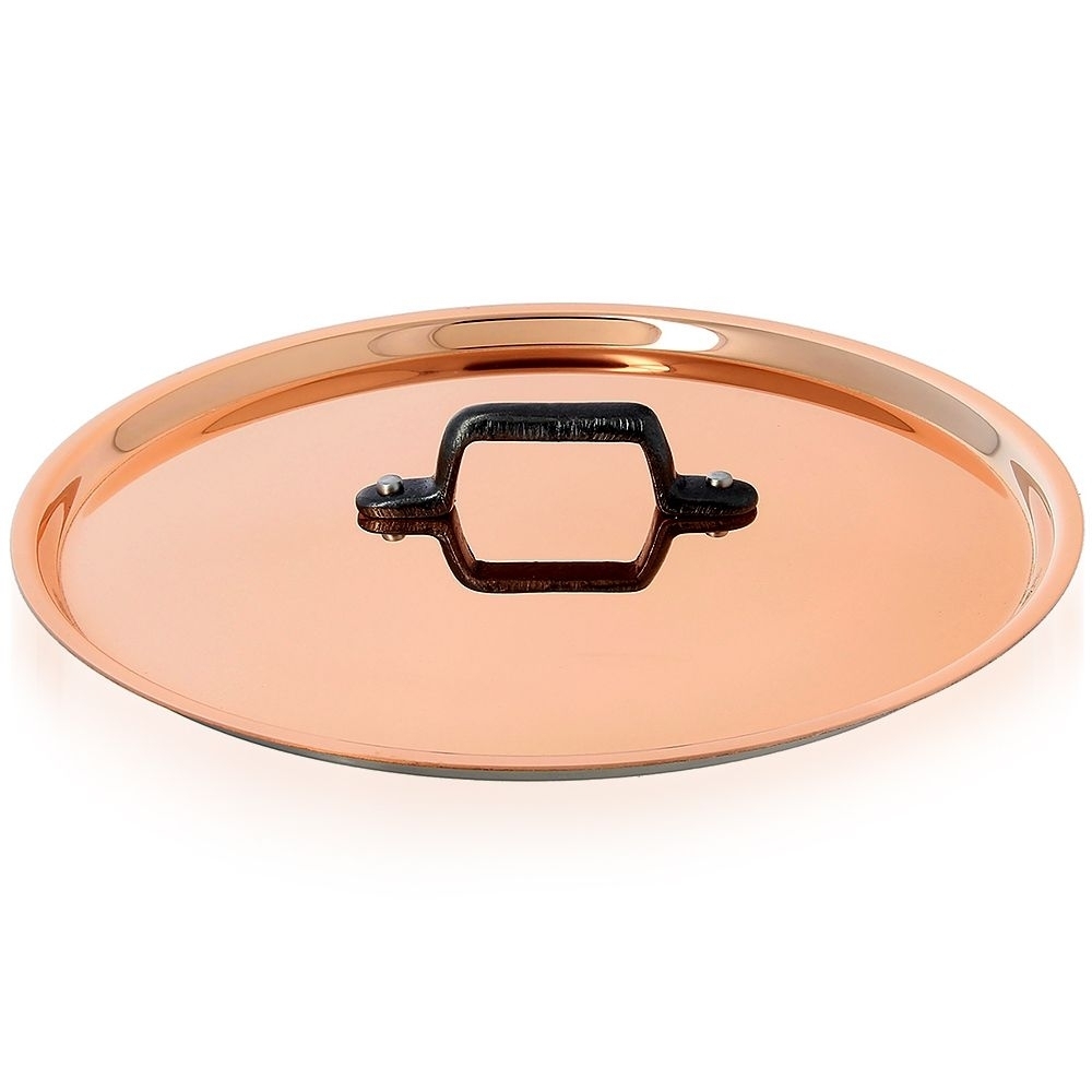 de Buyer - Kupferdeckel mit Gusseisengriff