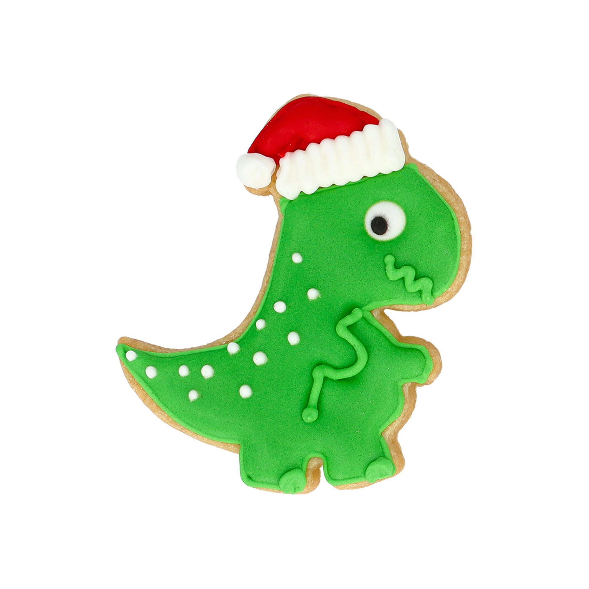 RBV Birkmann - Cookie cutter | Christmas Dinosaur | 8 cm