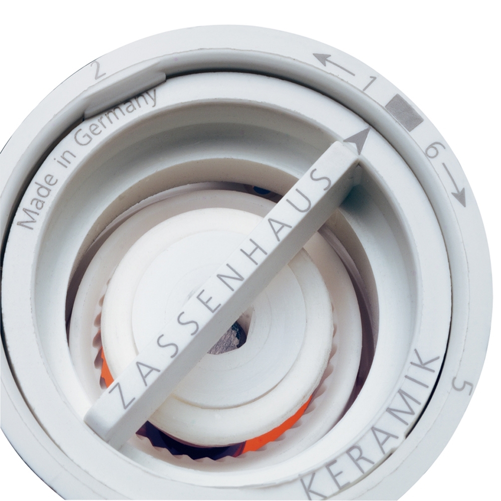 Zassenhaus - Salzmühle - AACHEN - 14 cm - Acryl/Edelstahl Zassenhaus - Salzmühle - AACHEN - 14 cm - Acryl/Edelstahl