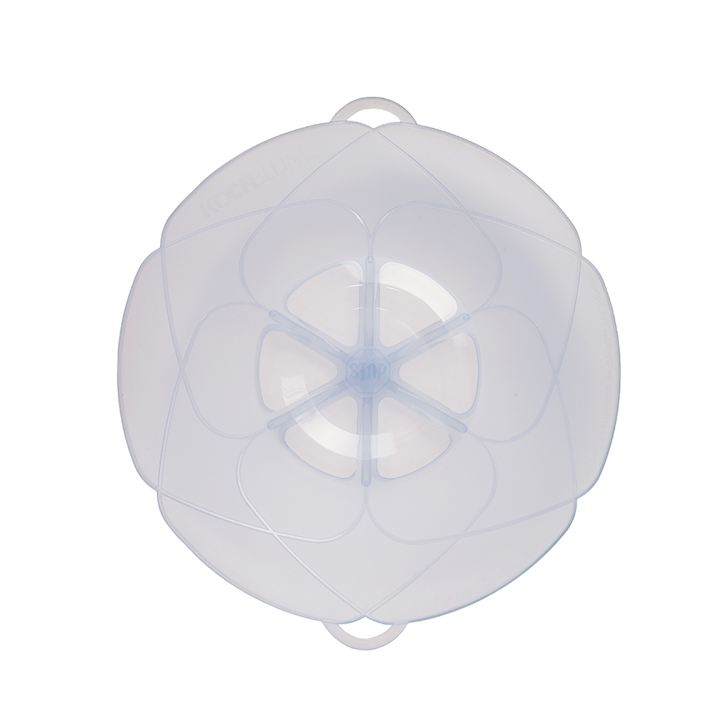 Kochblume - Überkochschutz L 29cm, eisblau