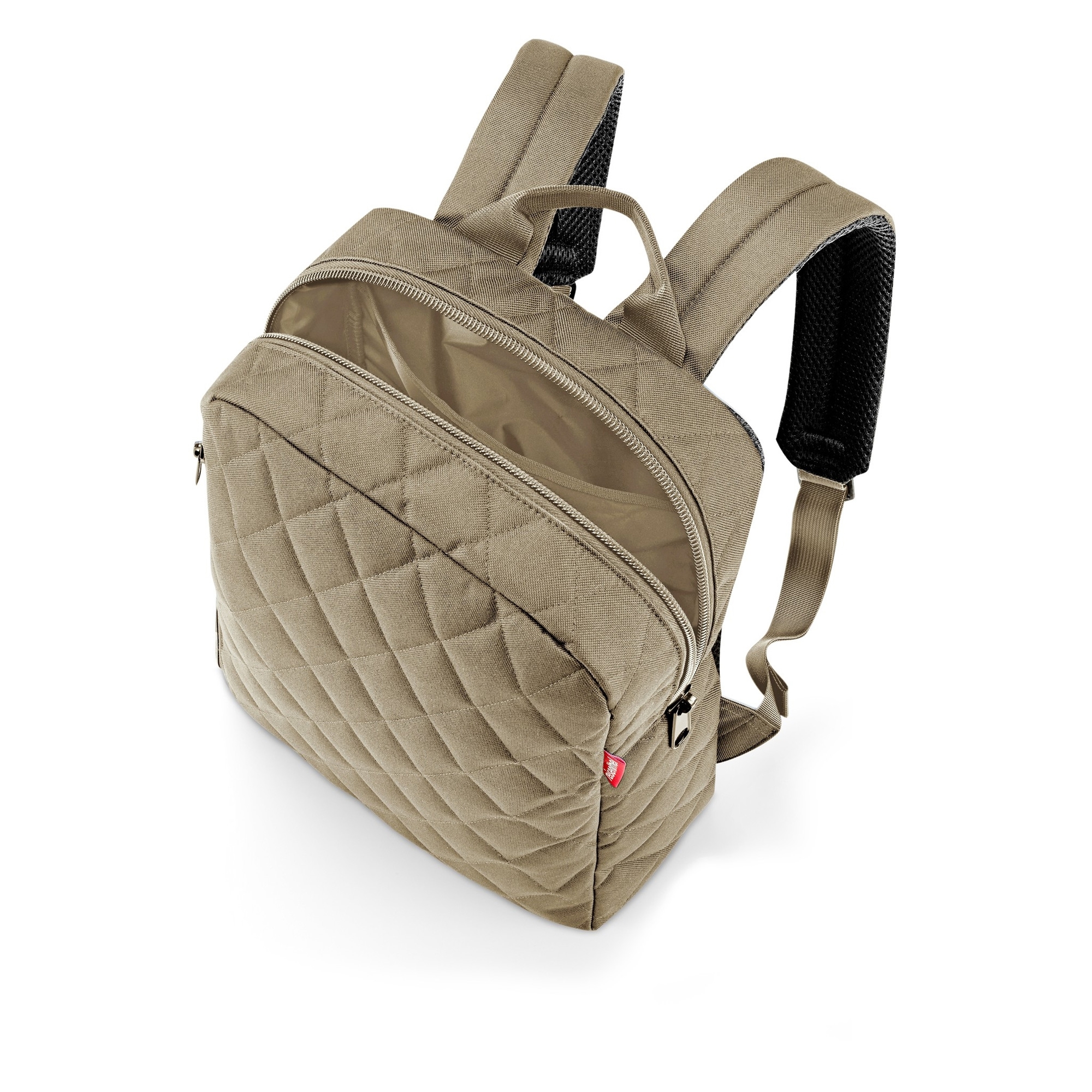reisenthel - classic backpack M - rhombus olive