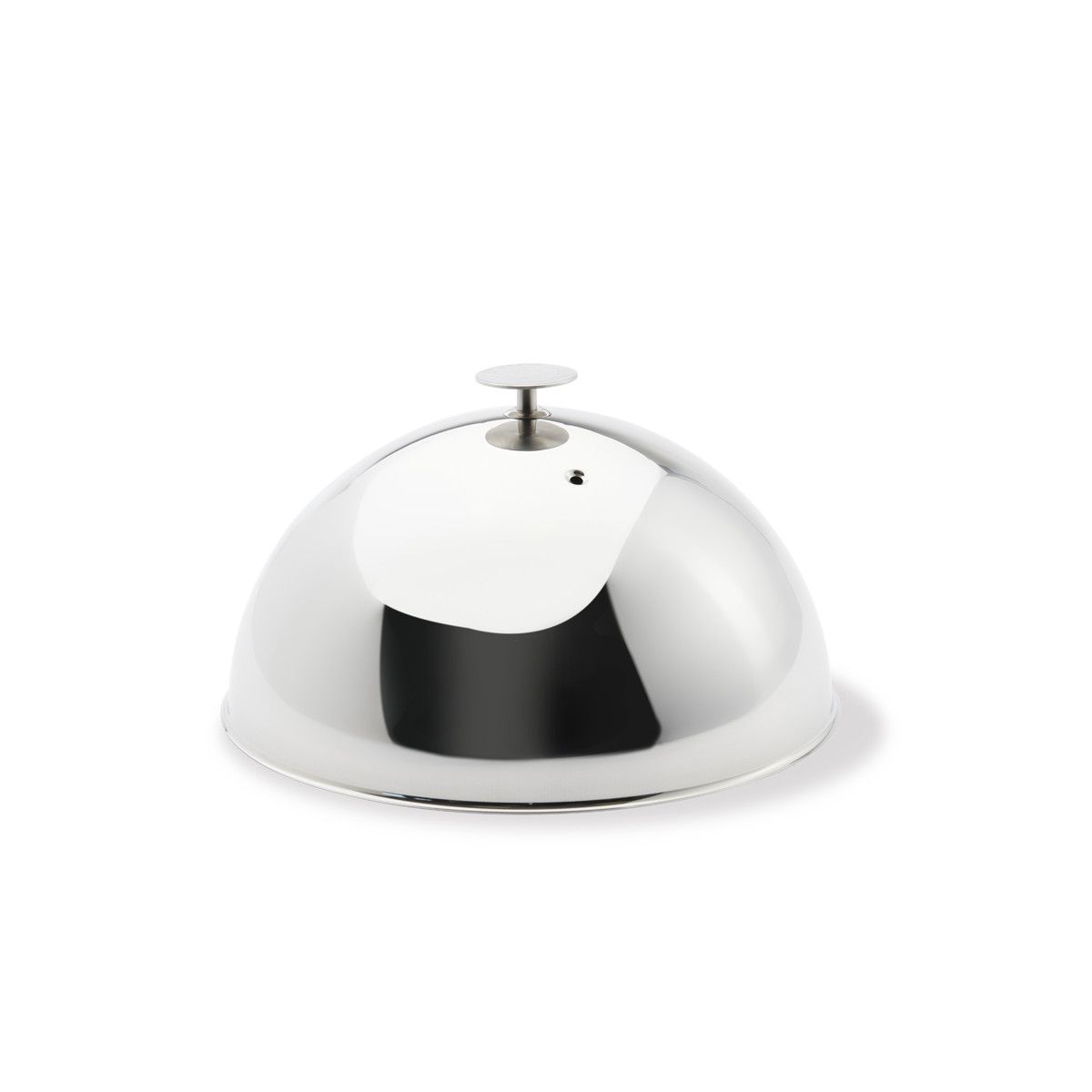 de Buyer - Stainless Steel Cooking Bell, 30 cm diameter, with steam hole de Buyer - Stainless Steel Cooking Bell, 30 cm diameter, with steam hole