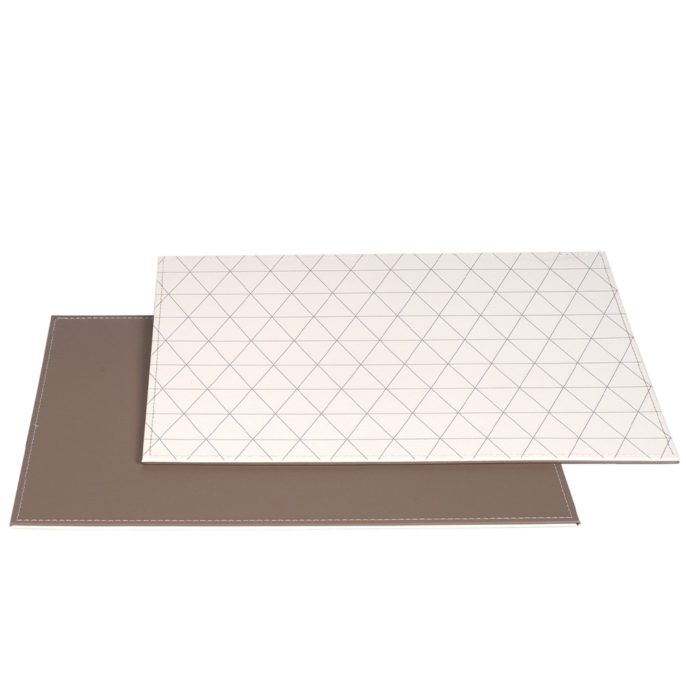 Freeform - Placemat - Triangeles Taupe - 40 x 30 cm