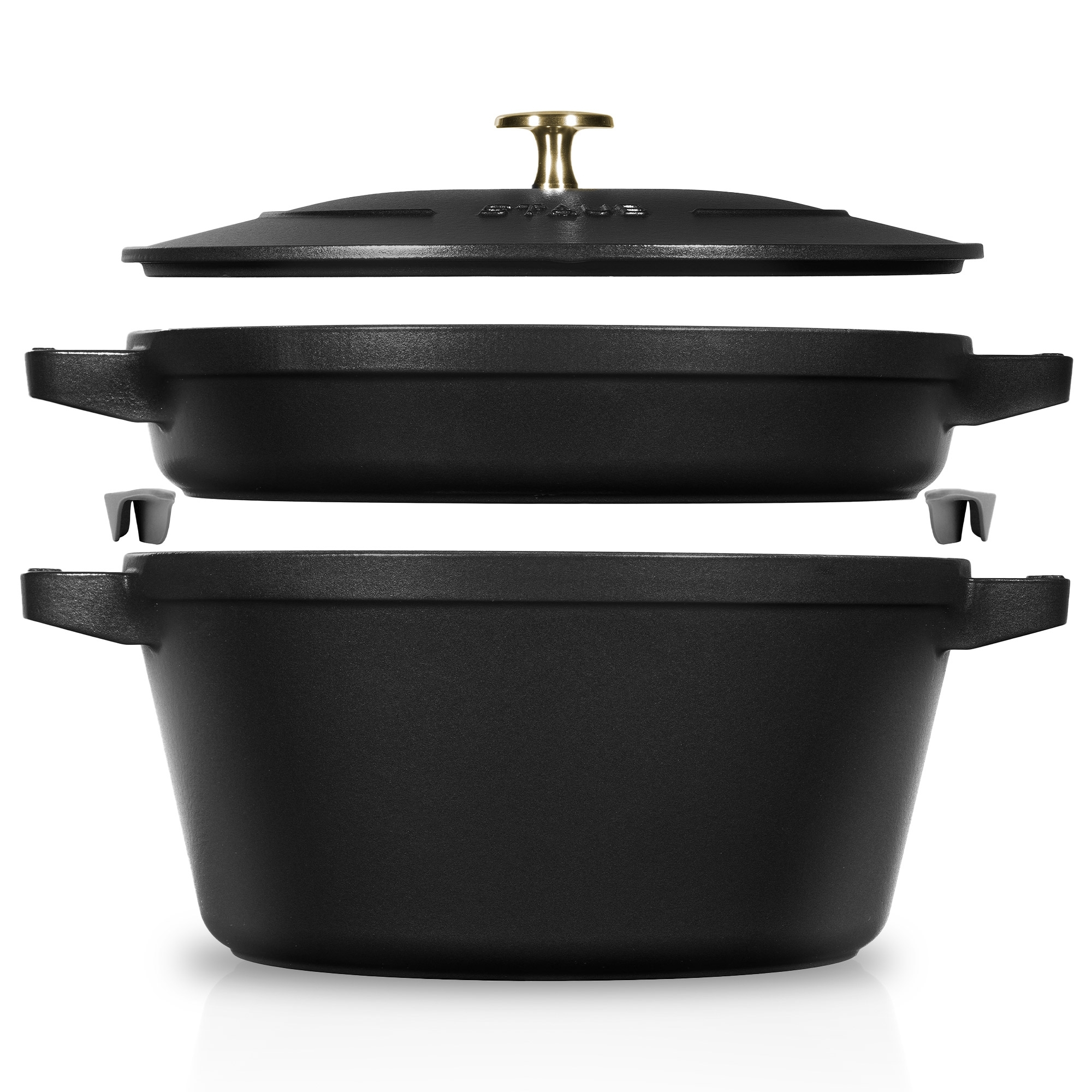 STAUB - Kochtopfset 2-tlg | rund