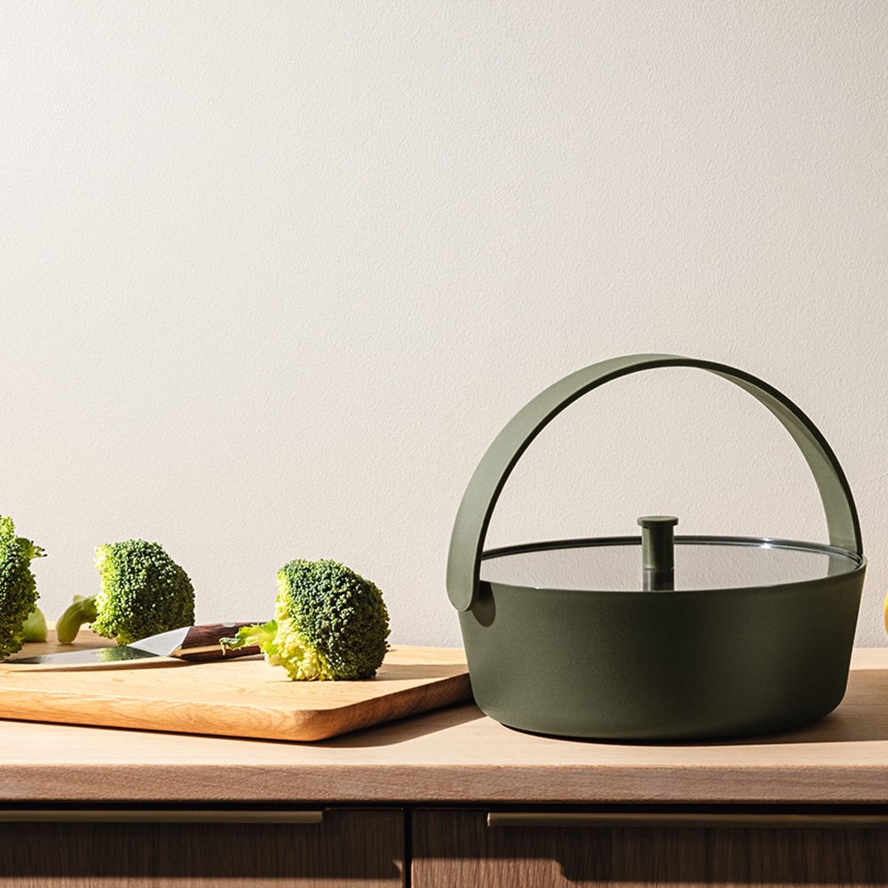 Eva Solo - Steamer for Microwave Oven - GREEN TOOL Eva Solo - Steamer for Microwave Oven - GREEN TOOL