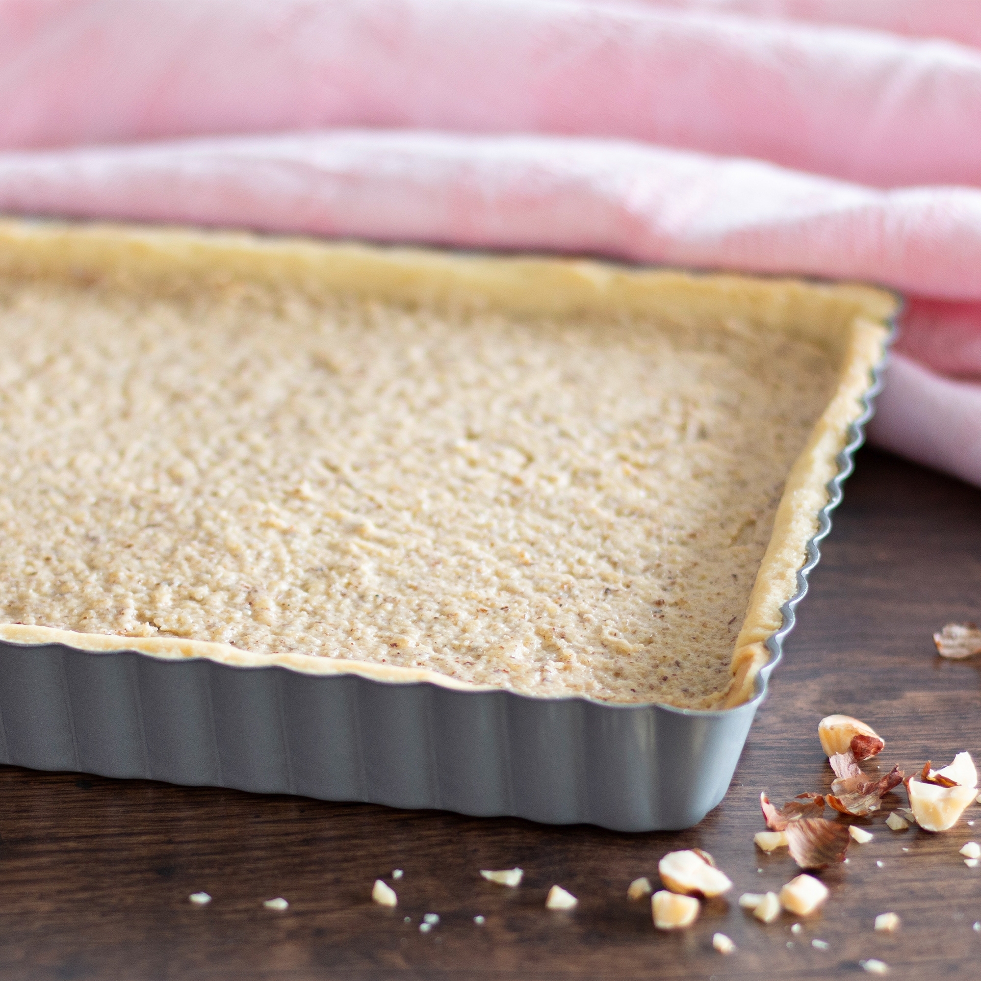 Städter - We-Love-Baking - Tart pan with lifting base - 28.0 x 18.0 cm / H 3.0 cm / 1.150 ml