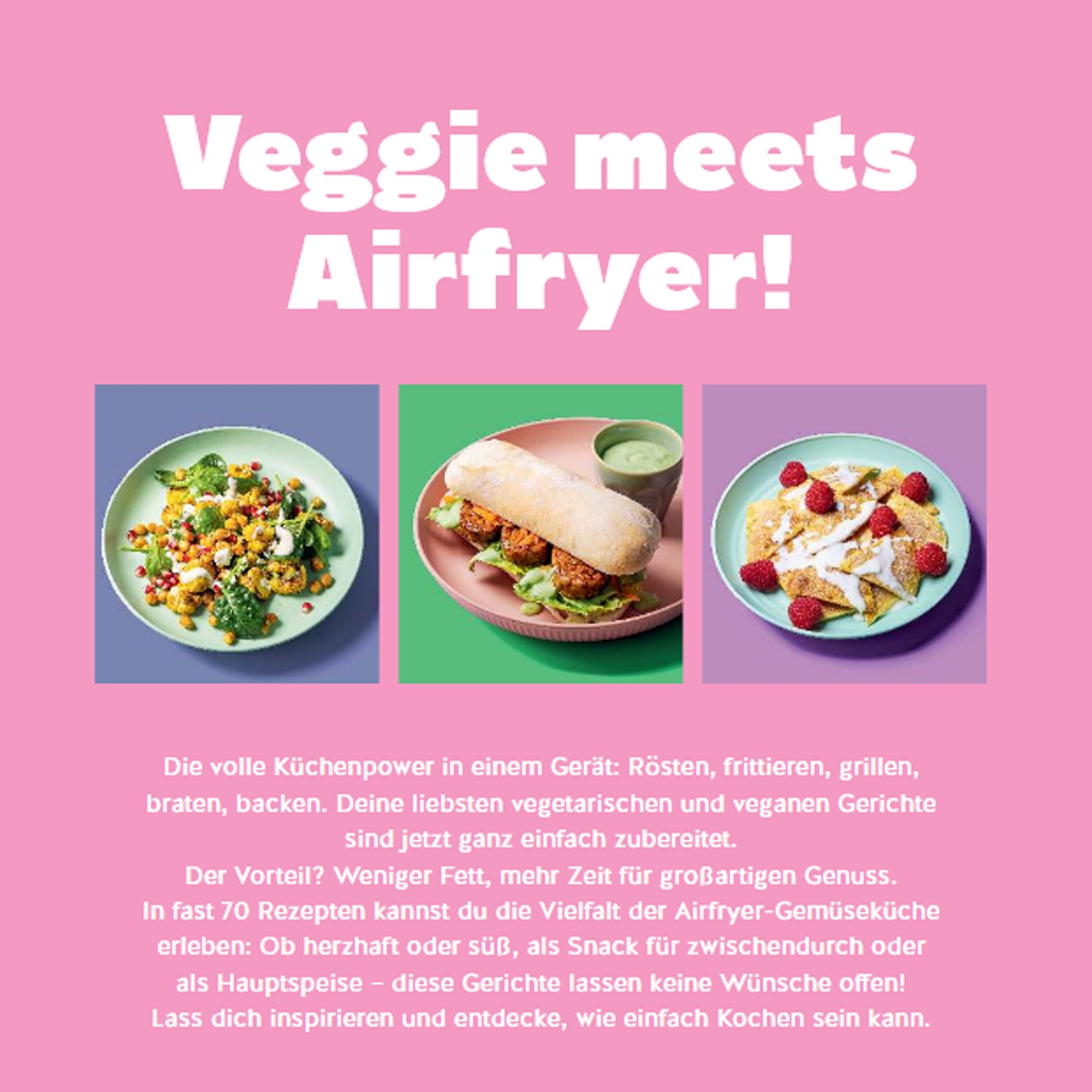 GU - Lieblingsrezepteaus deinem Airfryer - vegetarisch