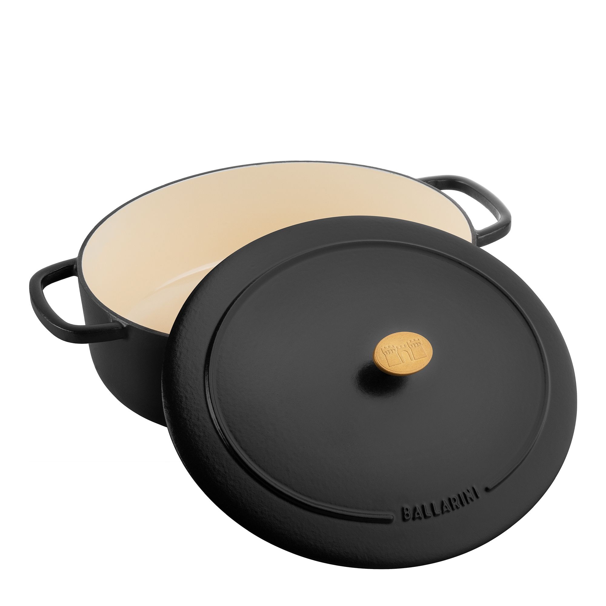 BALLARINI - Cocotte | Bellamonte | oval | 33 cm | Schwarz BALLARINI - Cocotte | Bellamonte | oval | 33 cm | Schwarz