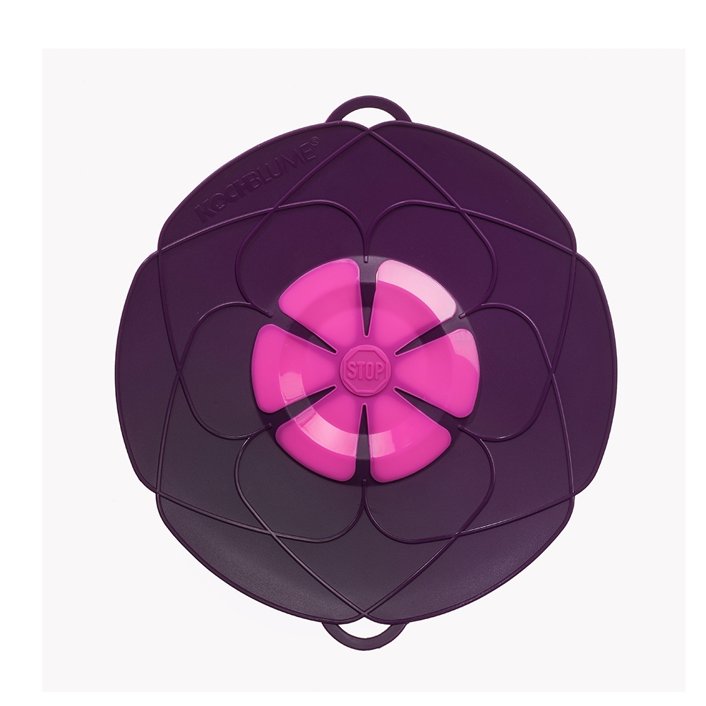 Kochblume - Überkochschutz L 29cm, lila