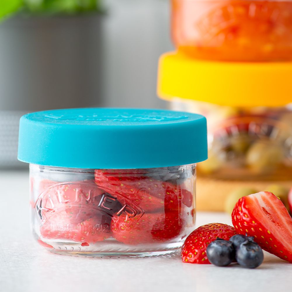 Kilner - Set of 2 Snack and Store Pots - 125 ml