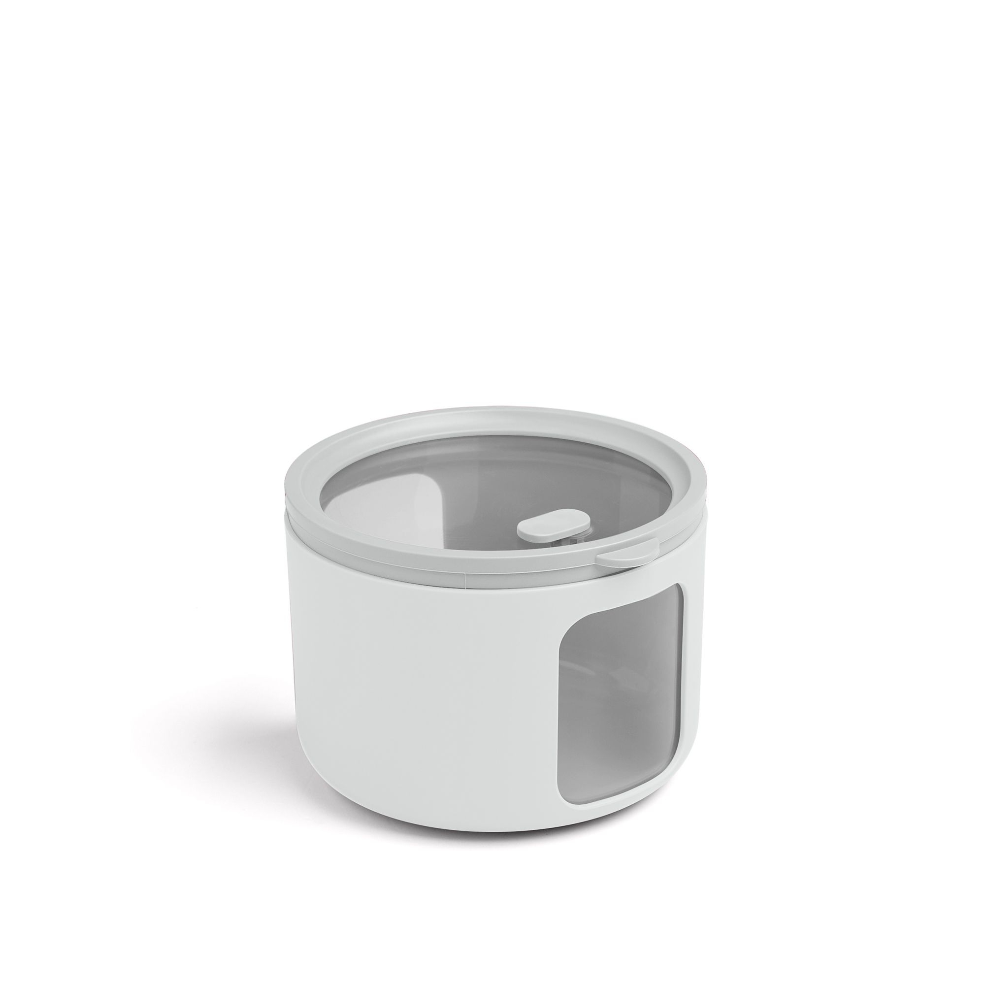 BlimPlus - Aufbewahrungsbox Peek Box Tondo S, Arctic White