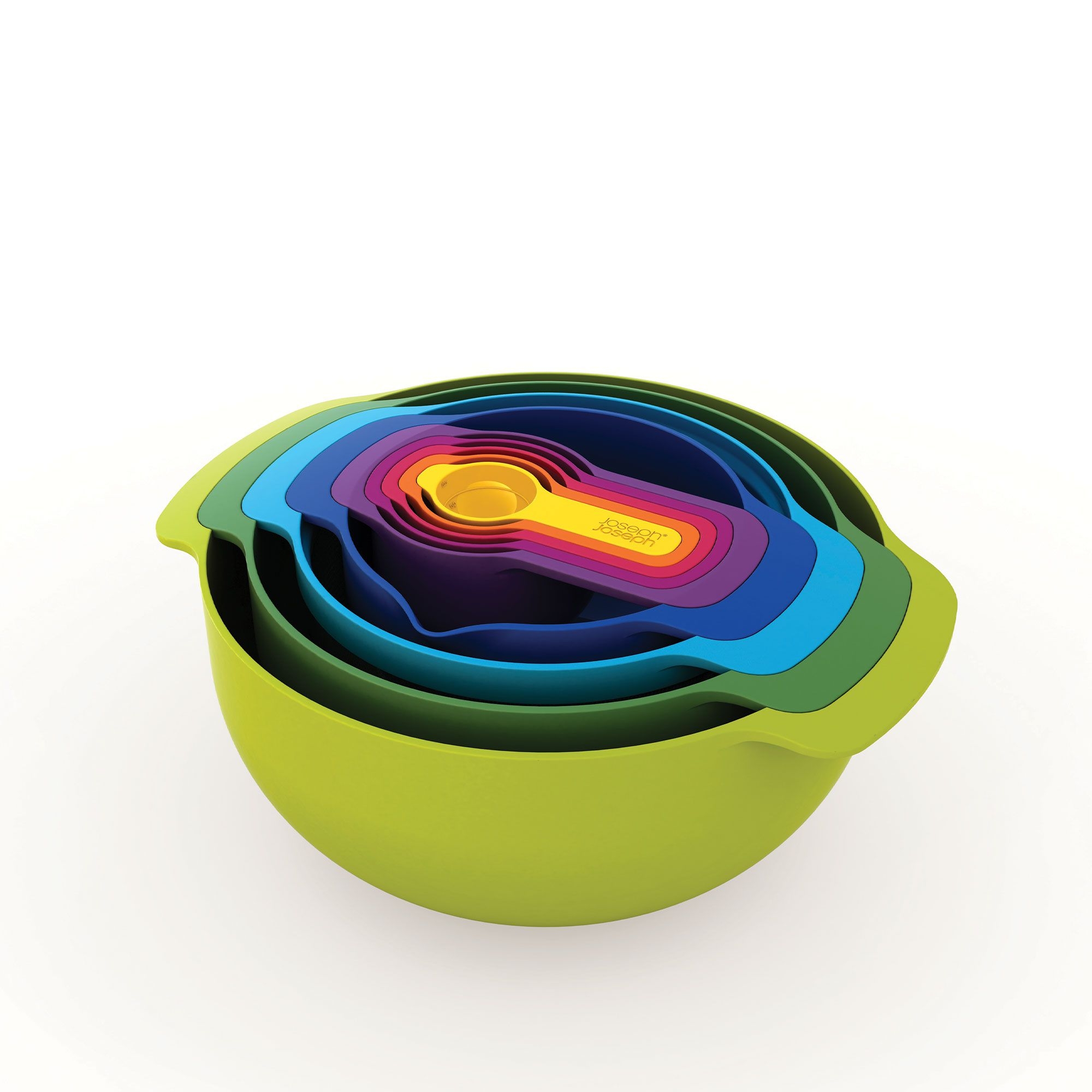 Joseph Joseph - Nest™ 9 Plus Bowl Set Colorful Joseph Joseph - Nest™ 9 Plus Bowl Set Colorful