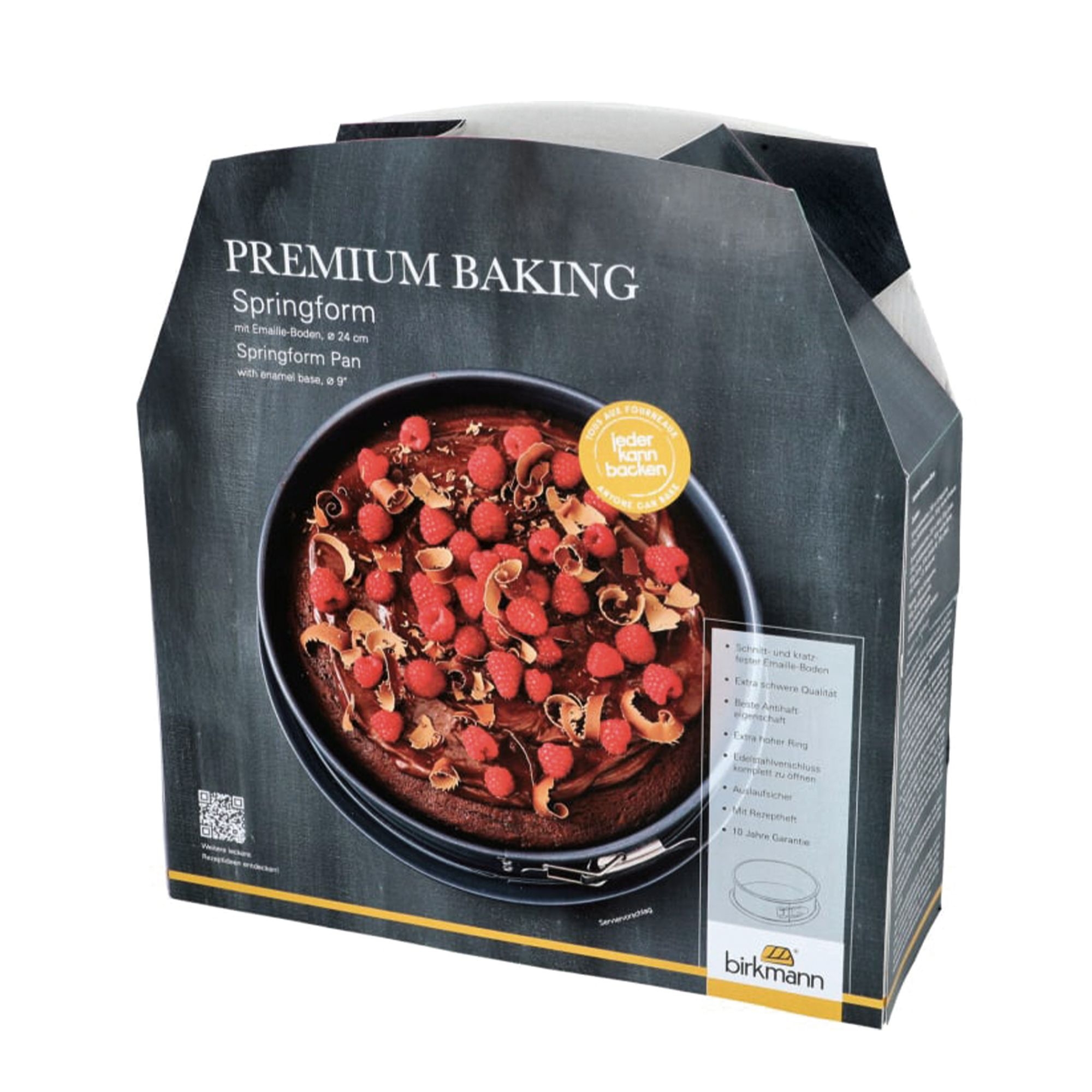 Birkmann - Springform mit einem Boden Ø 24 cm - Premium Baking