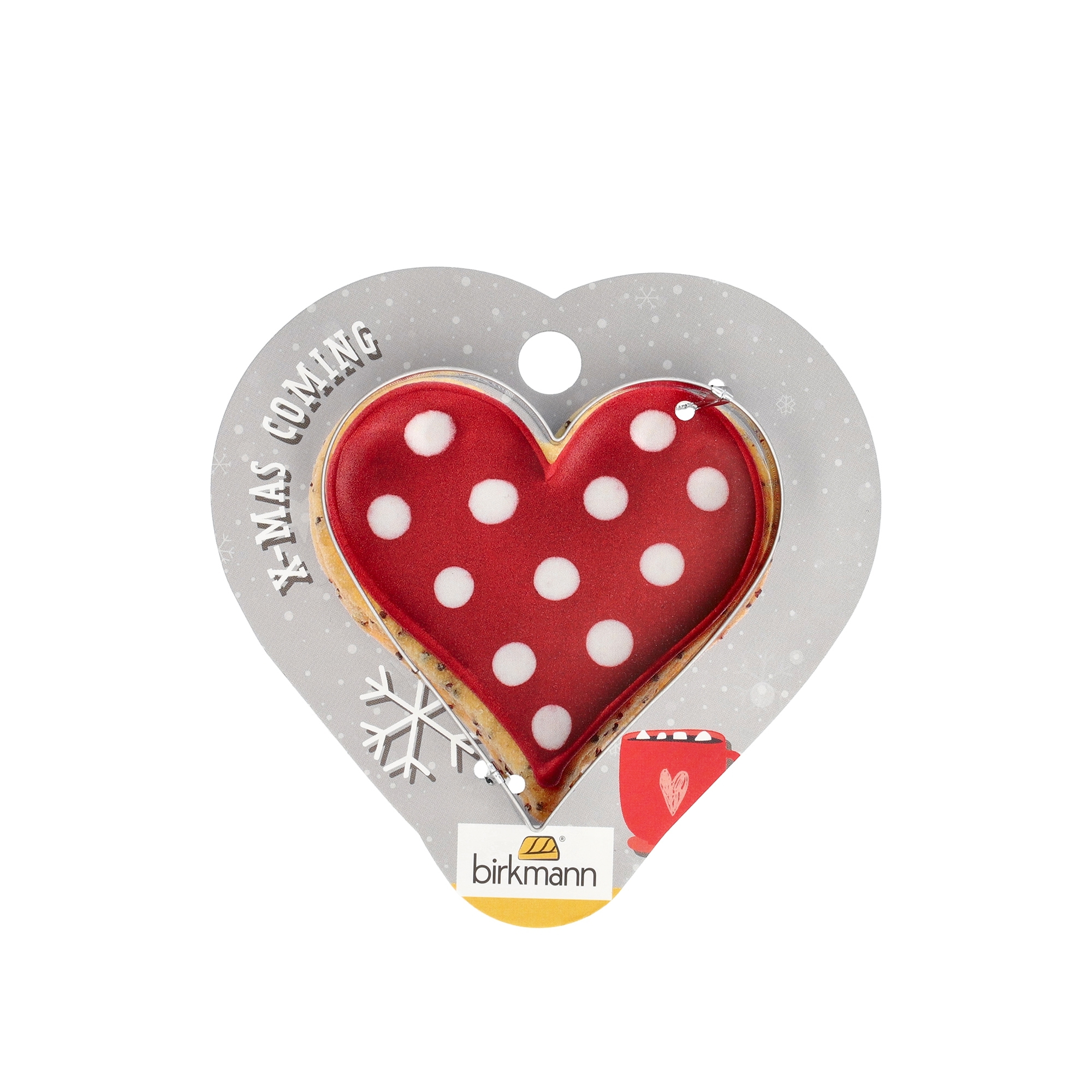 Birkmann - cookie cutter heart - 6 cm