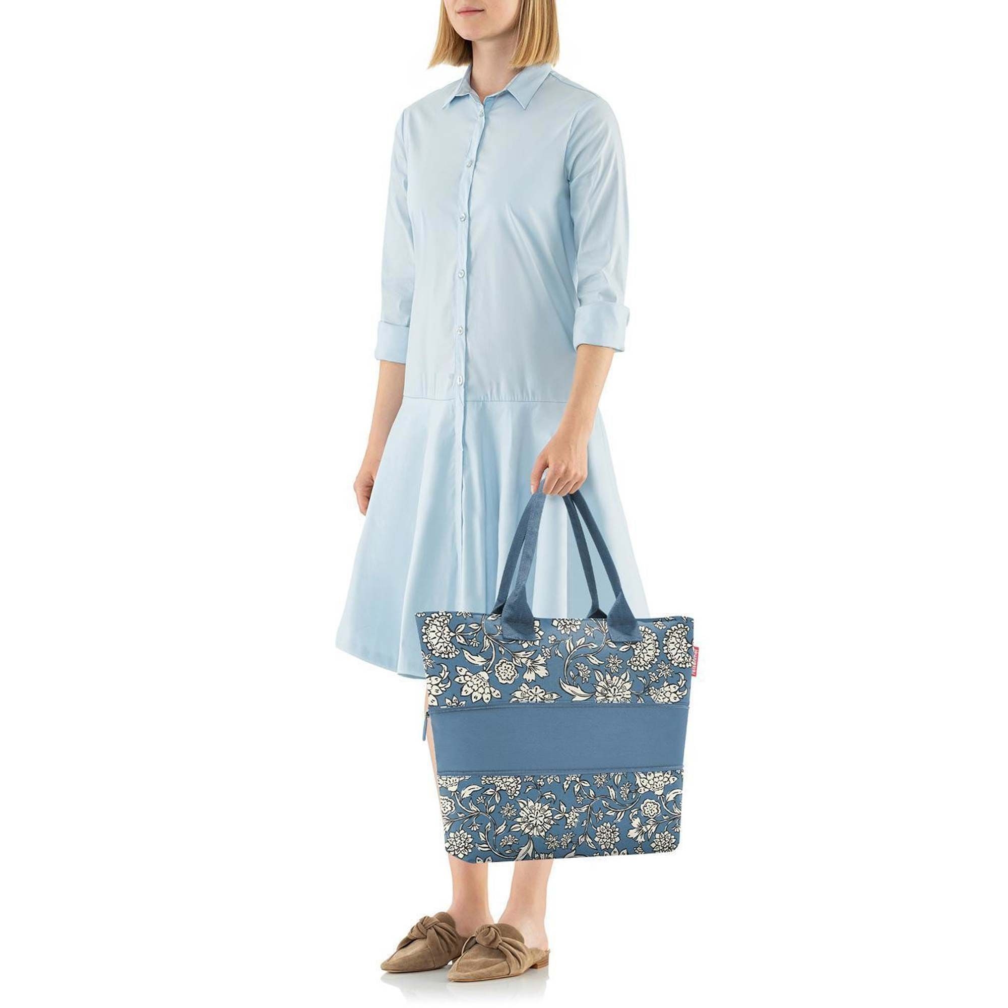 reisenthel - shopper e1 - dahlia blue reisenthel - shopper e1 - dahlia blue