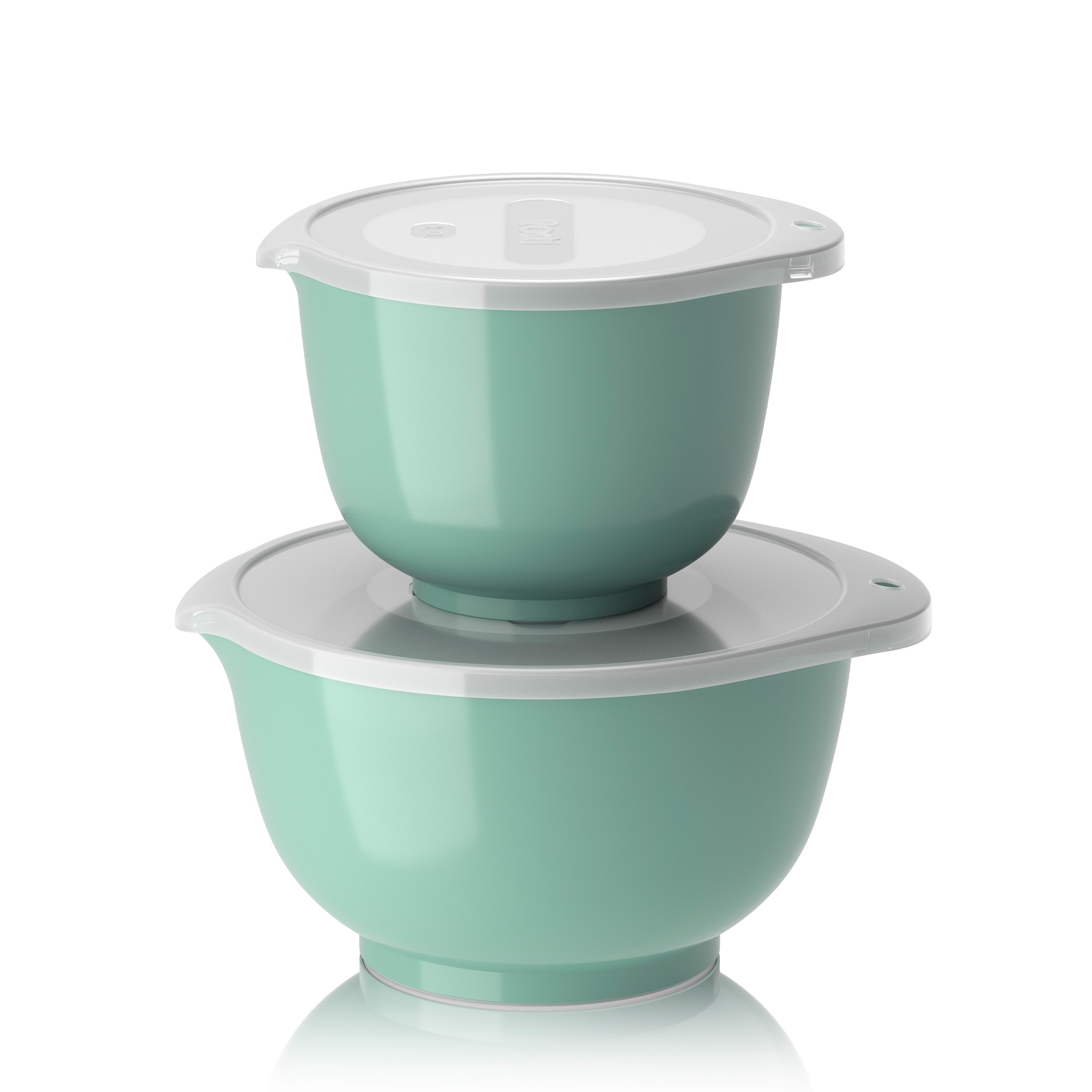 Rosti - Set NEW Margrethe 4-teilig (1,5 l + 3,0 l + passende Deckel) - Nordic green