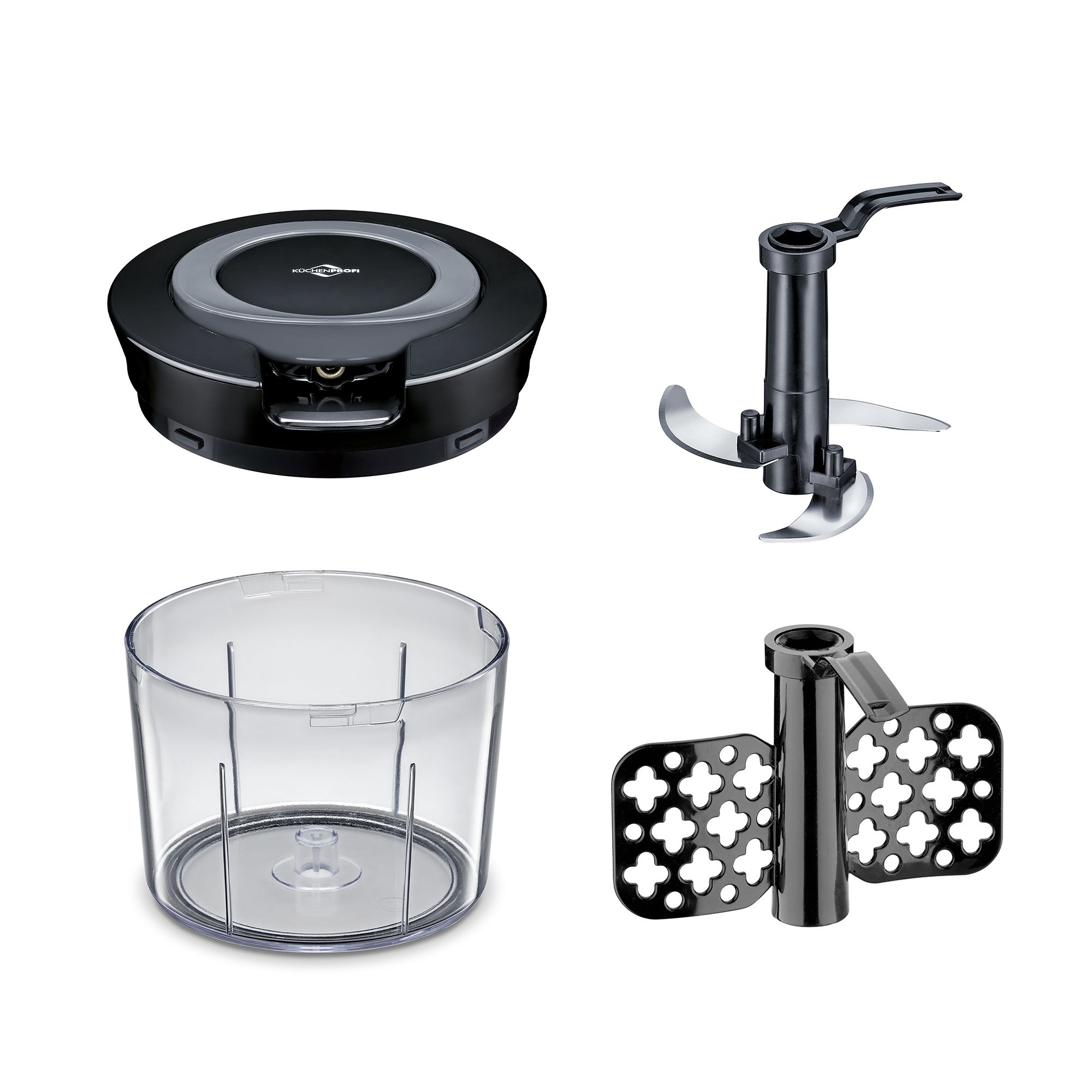 Küchenprofi - Multi-Cutter - TURBO - black