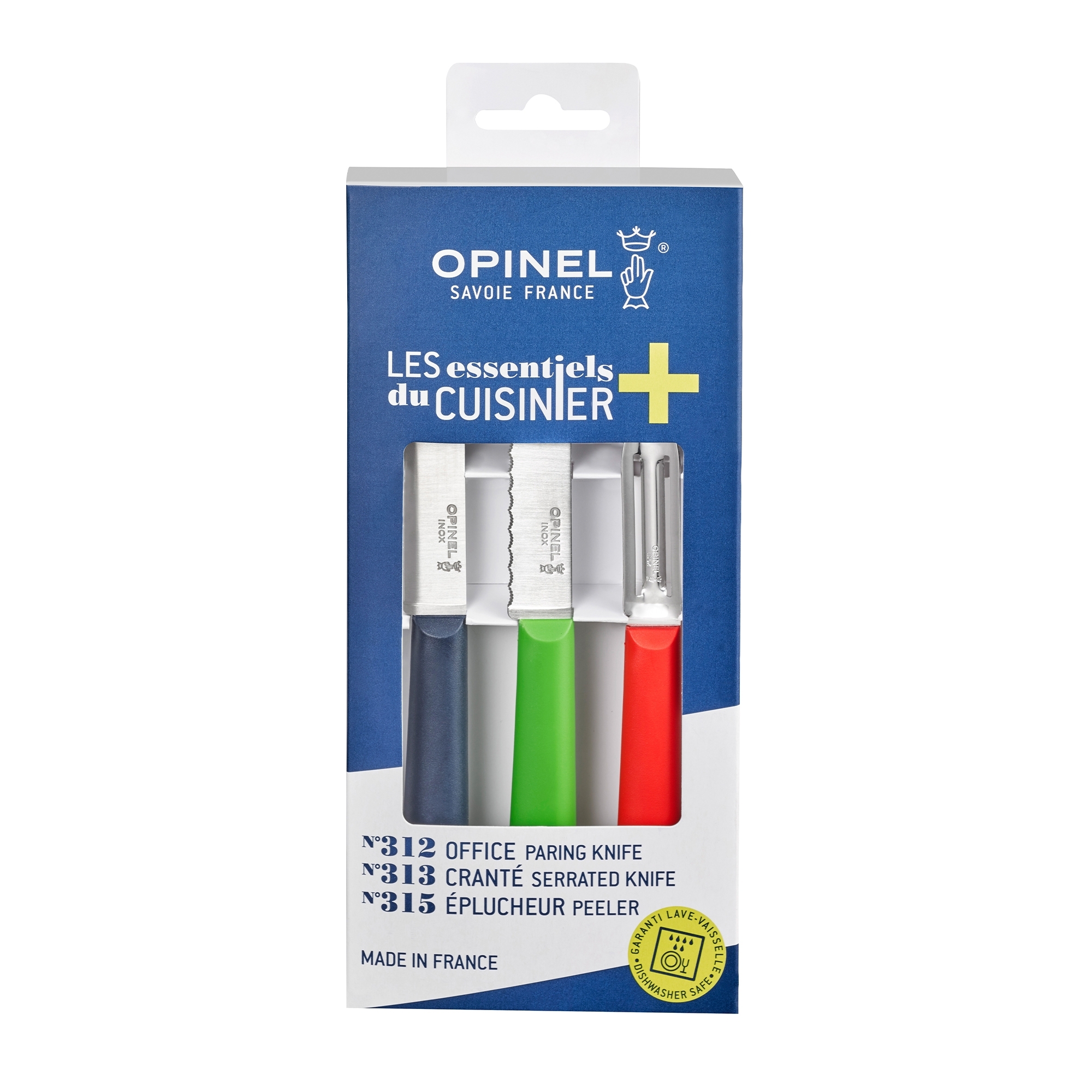 Opinel - Kitchen Knife Set - ESSENTIELS+ - Trio