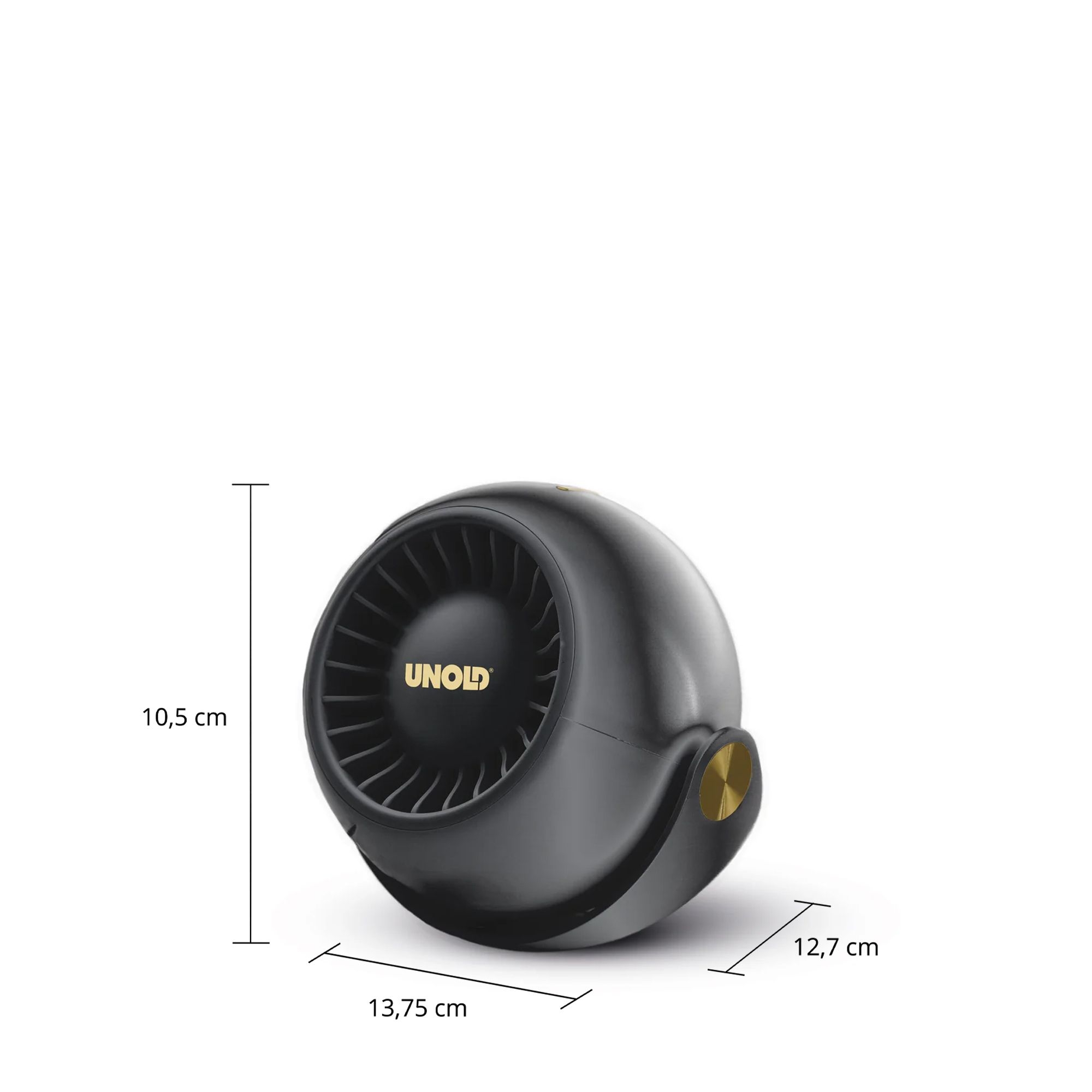 Unold - Breezy Bowl Fan - Schwarz